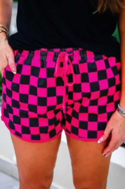Jess Lea Checkered Everyday Shorts (3 Designs)