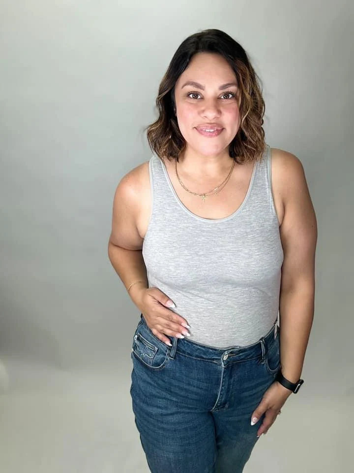 The Basics Modal Tank with Bra