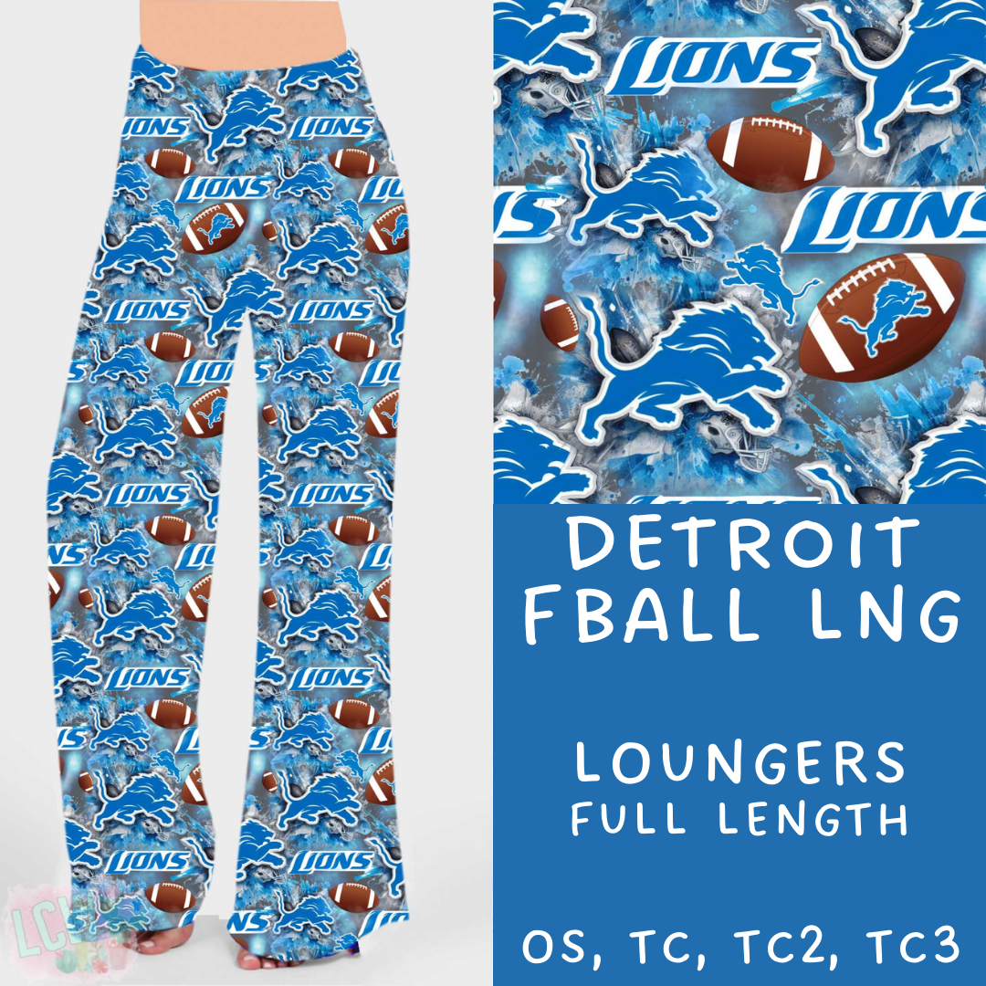 Batch #136 - Kickoff Collection - Closes 6/24 - ETA mid August - Detroit Fball Loungers