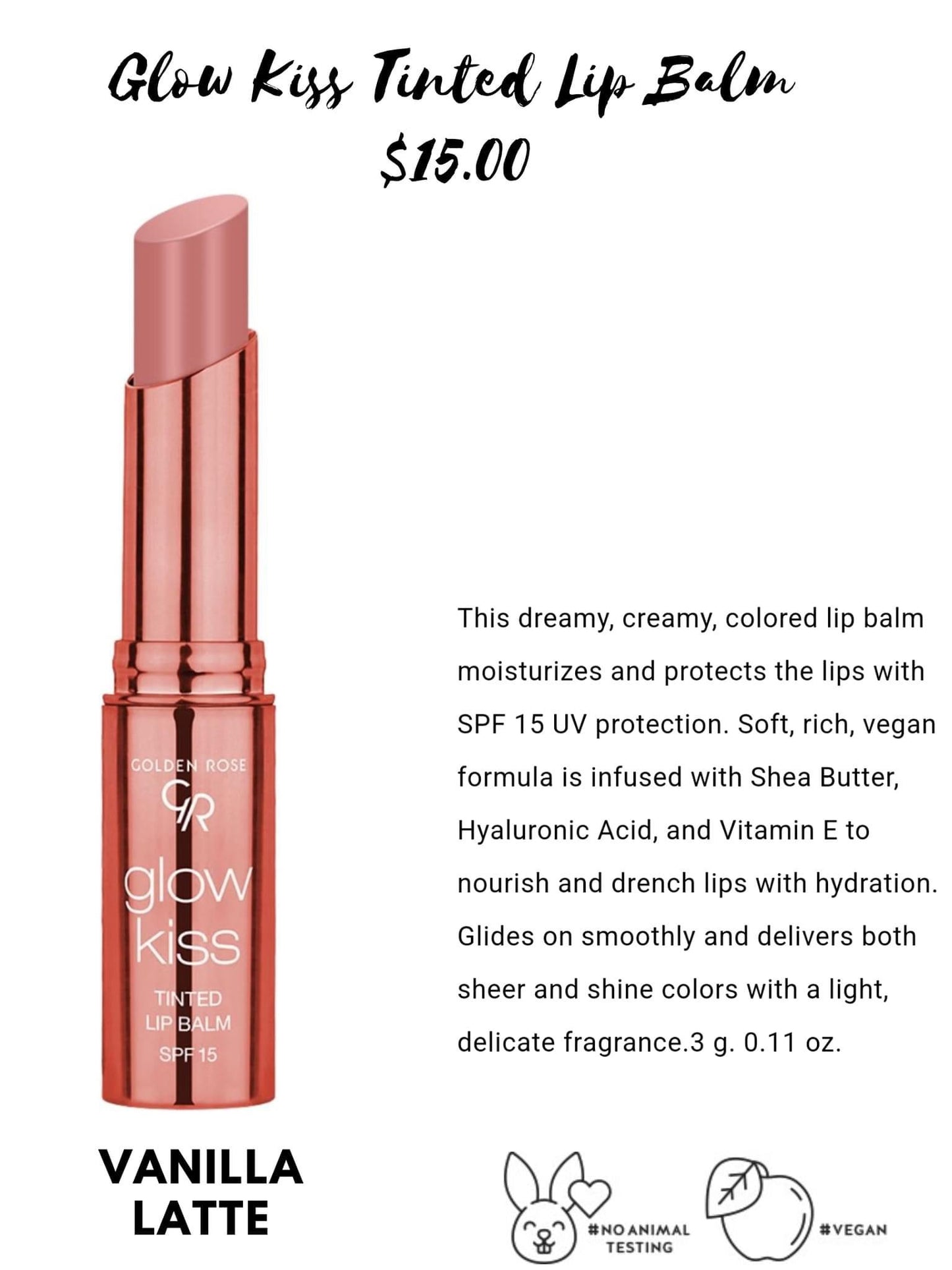 Glow Kiss Tinted Lip Balm - Celesty