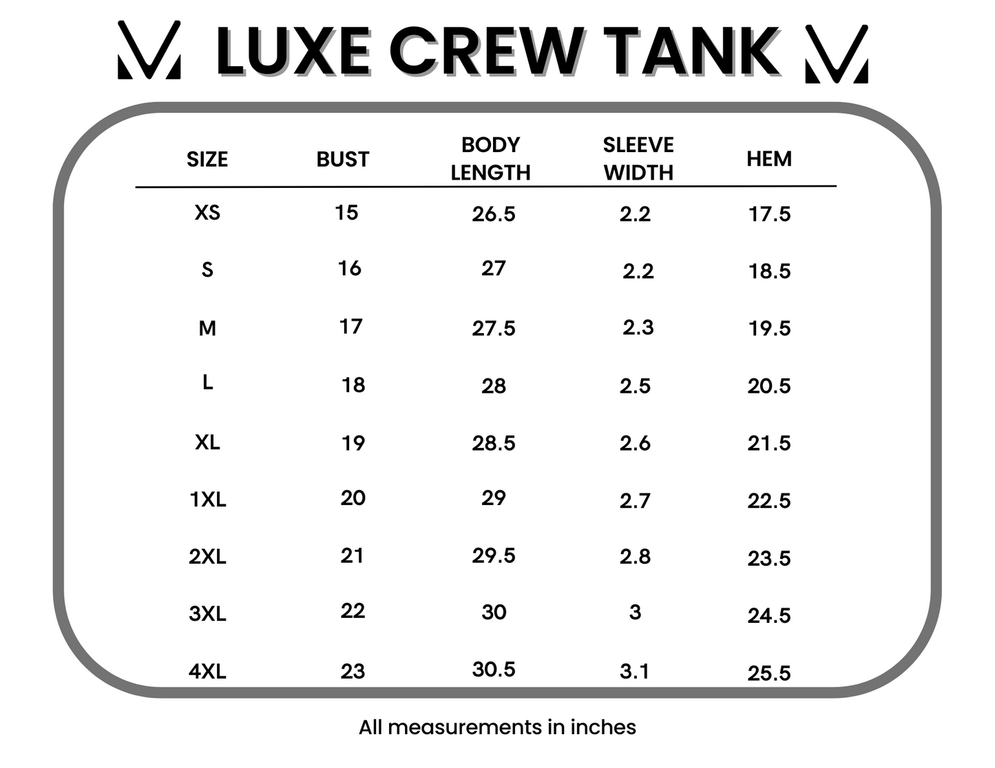 IN STOCK Luxe Crew Tank - Navy Floral Bliss