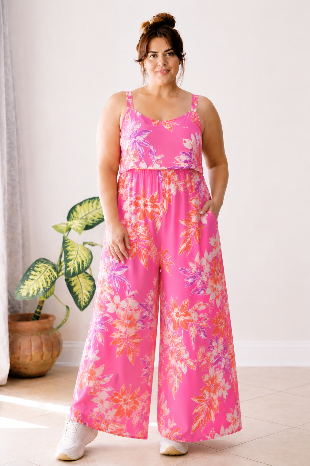 Pink Paradise Jumpsuit