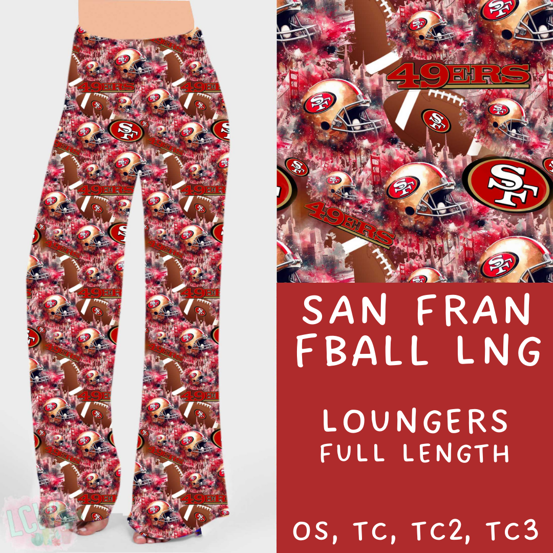 Batch #136 - Kickoff Collection - Closes 6/24 - ETA mid August - San Fran Fball Loungers