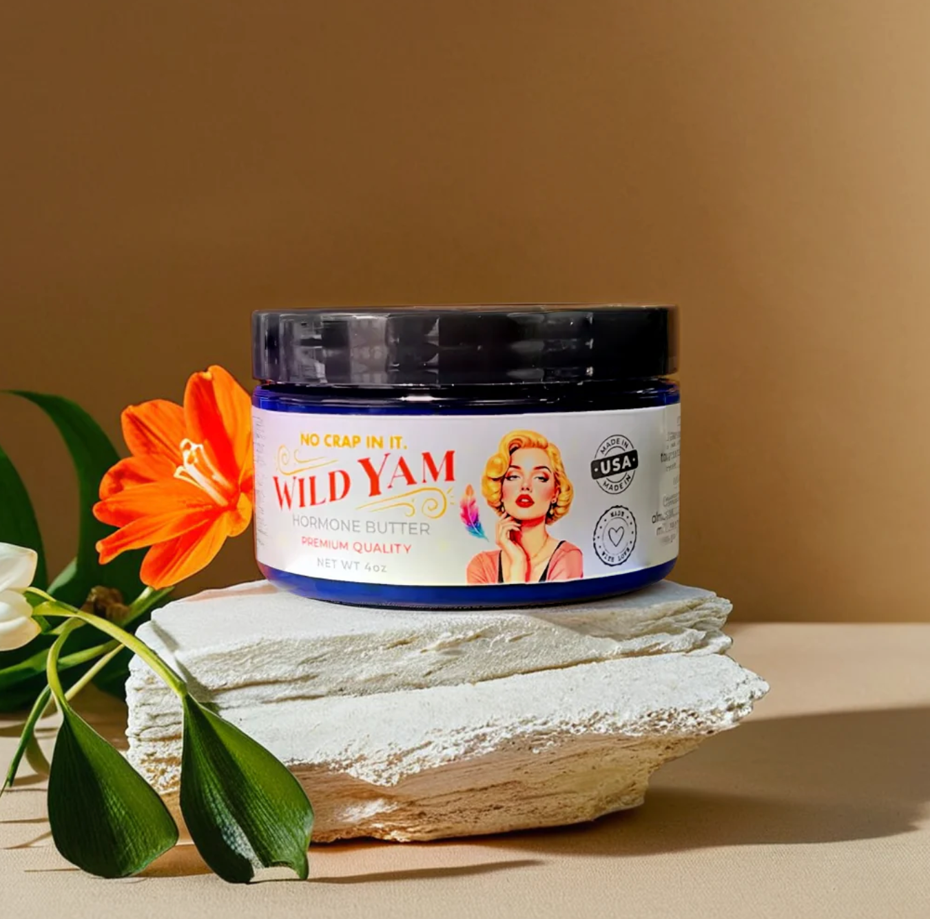 Wild Yam Butter - Hormone Balancing Relief 4oz