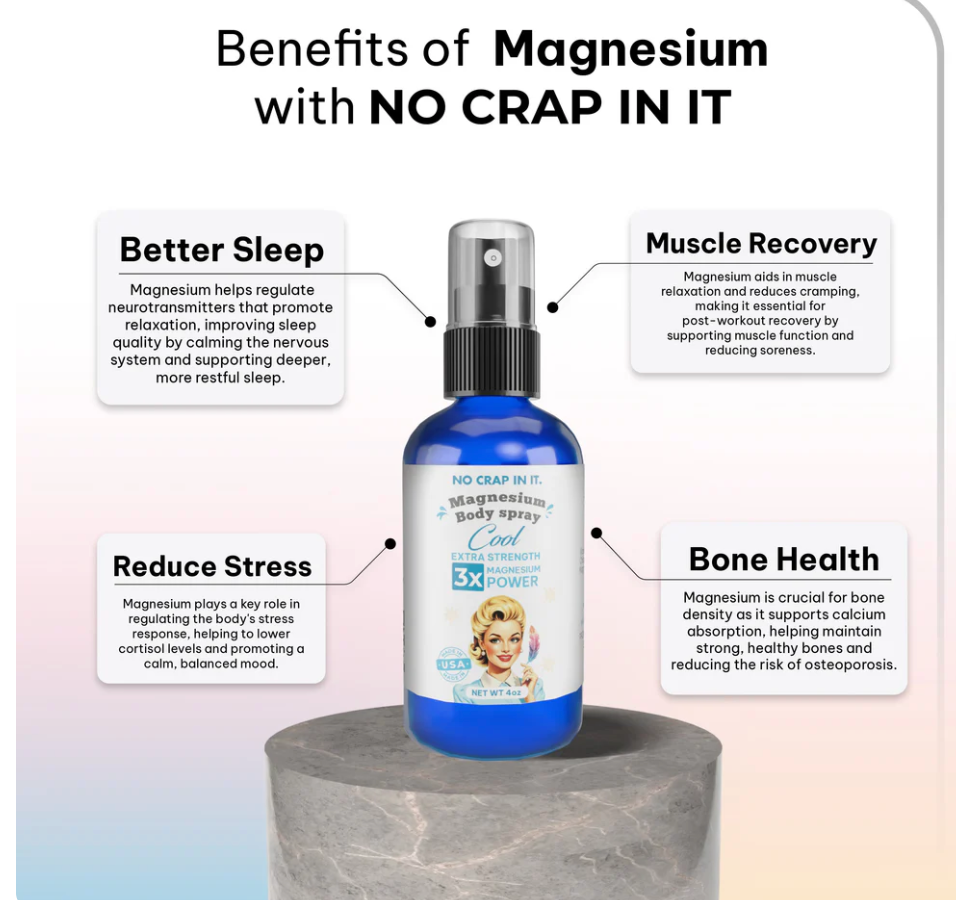 Triple Action Magnesium Spray