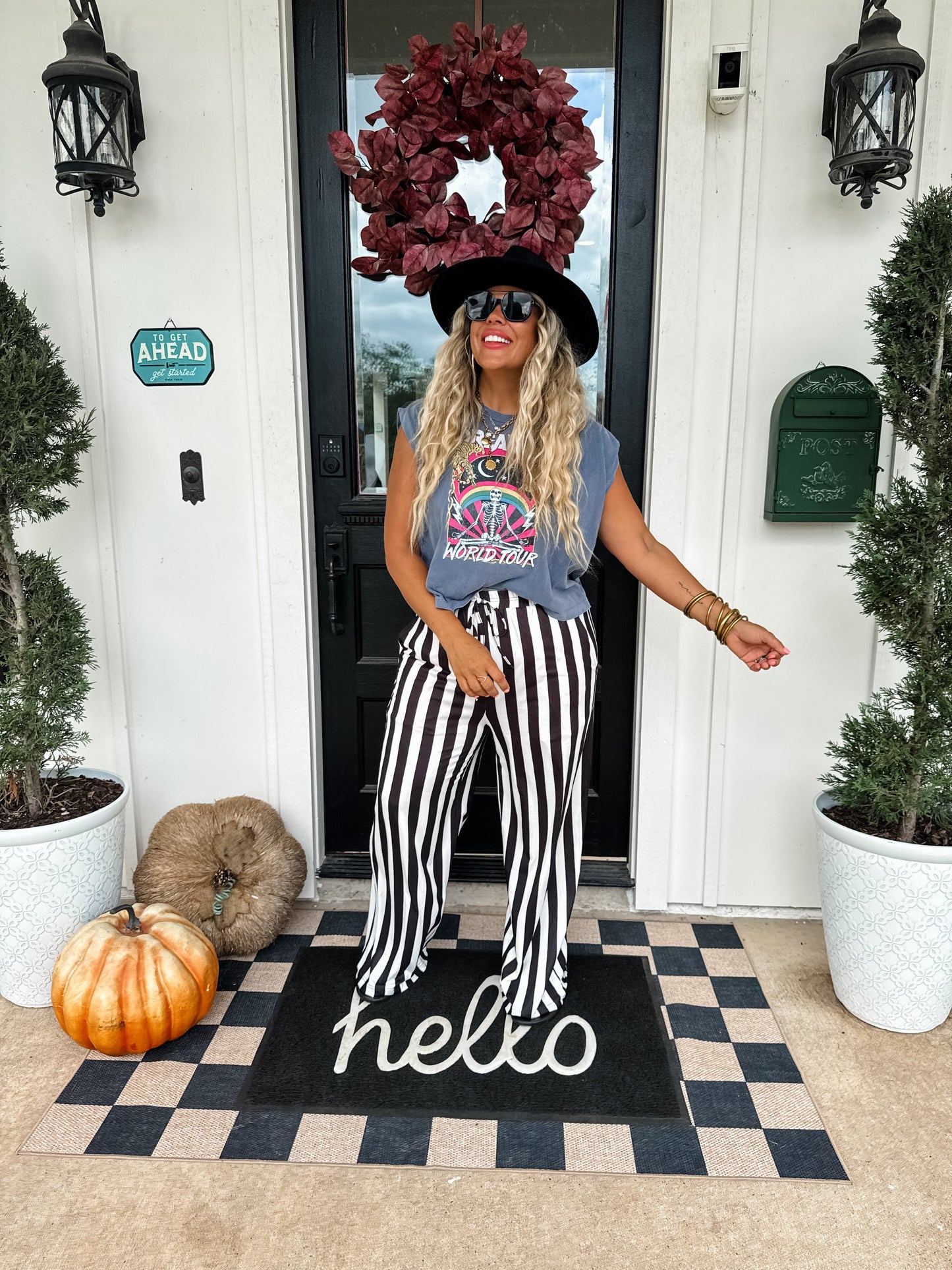 PREORDER- VERTICAL VIBES STRIPE PANTS