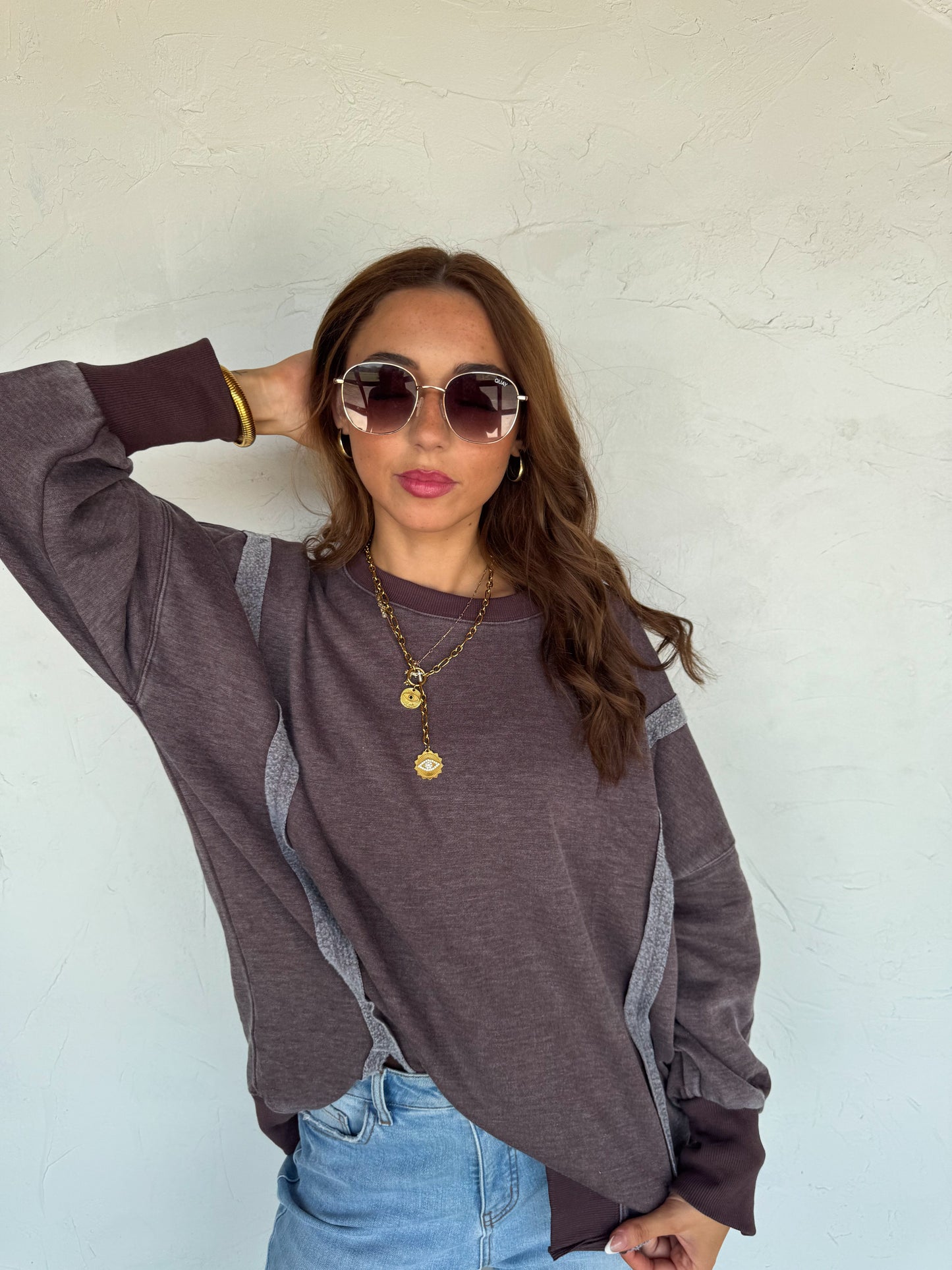 PREORDER- FALL COLORS CLASSIC CREW PULLOVER