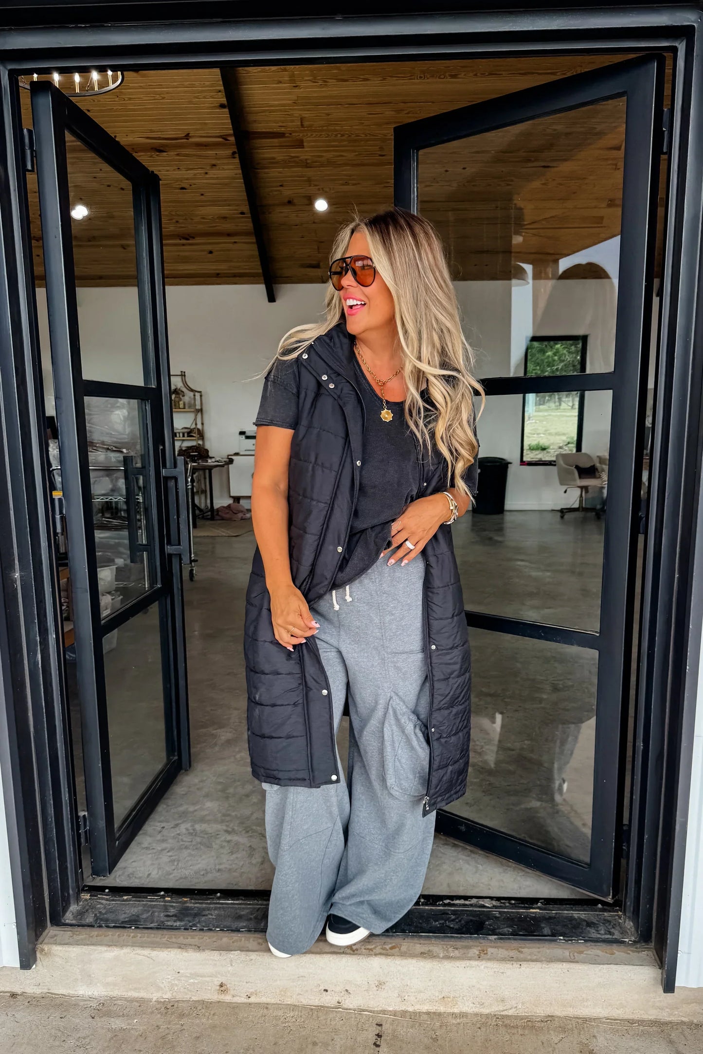 PREORDER: Kendall Long Puffer Vest