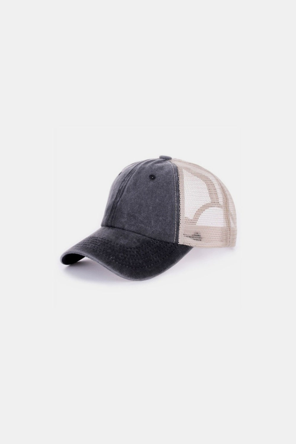 Zenana Washed Adjustable Mesh Cap