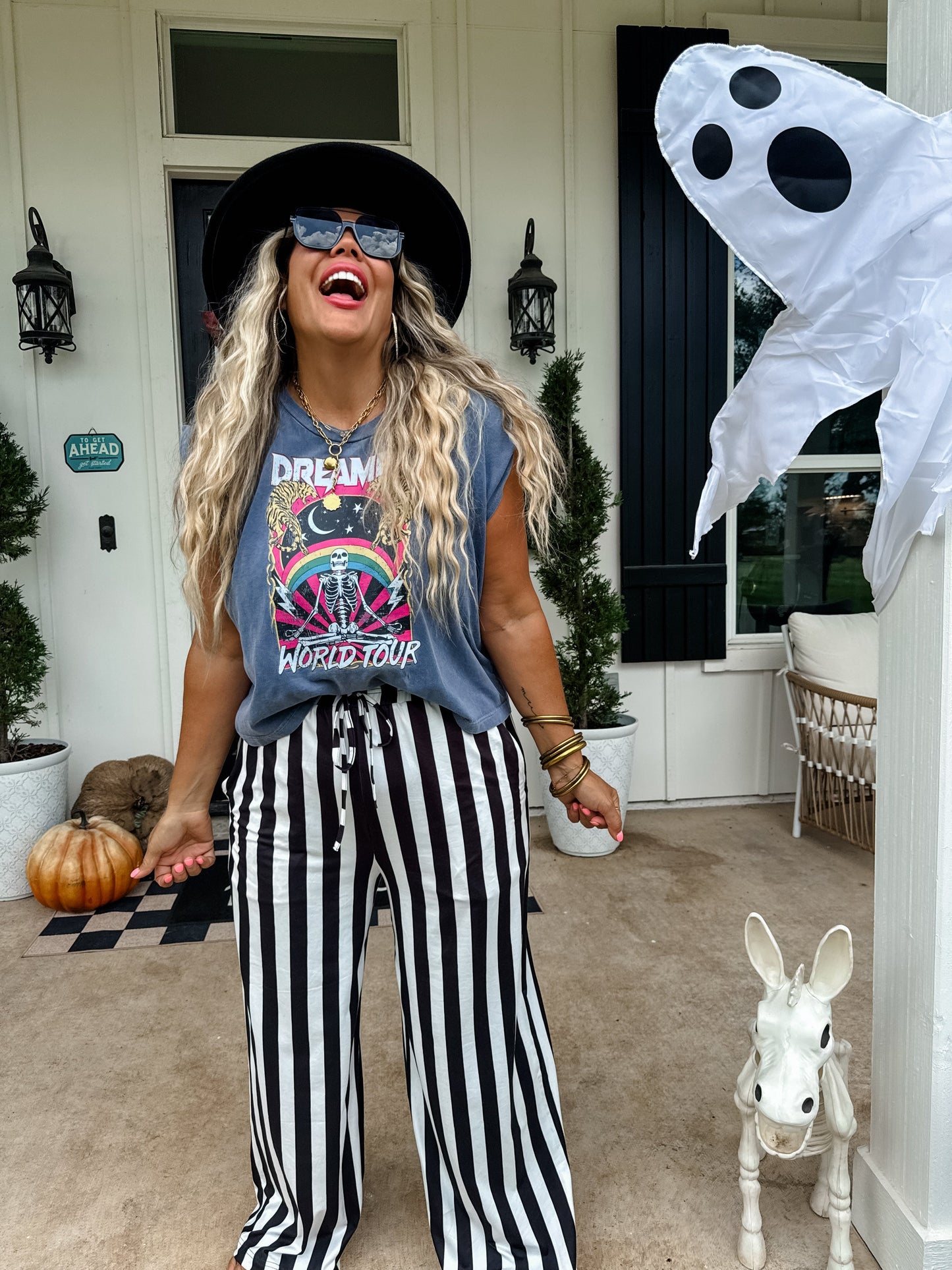 PREORDER- VERTICAL VIBES STRIPE PANTS