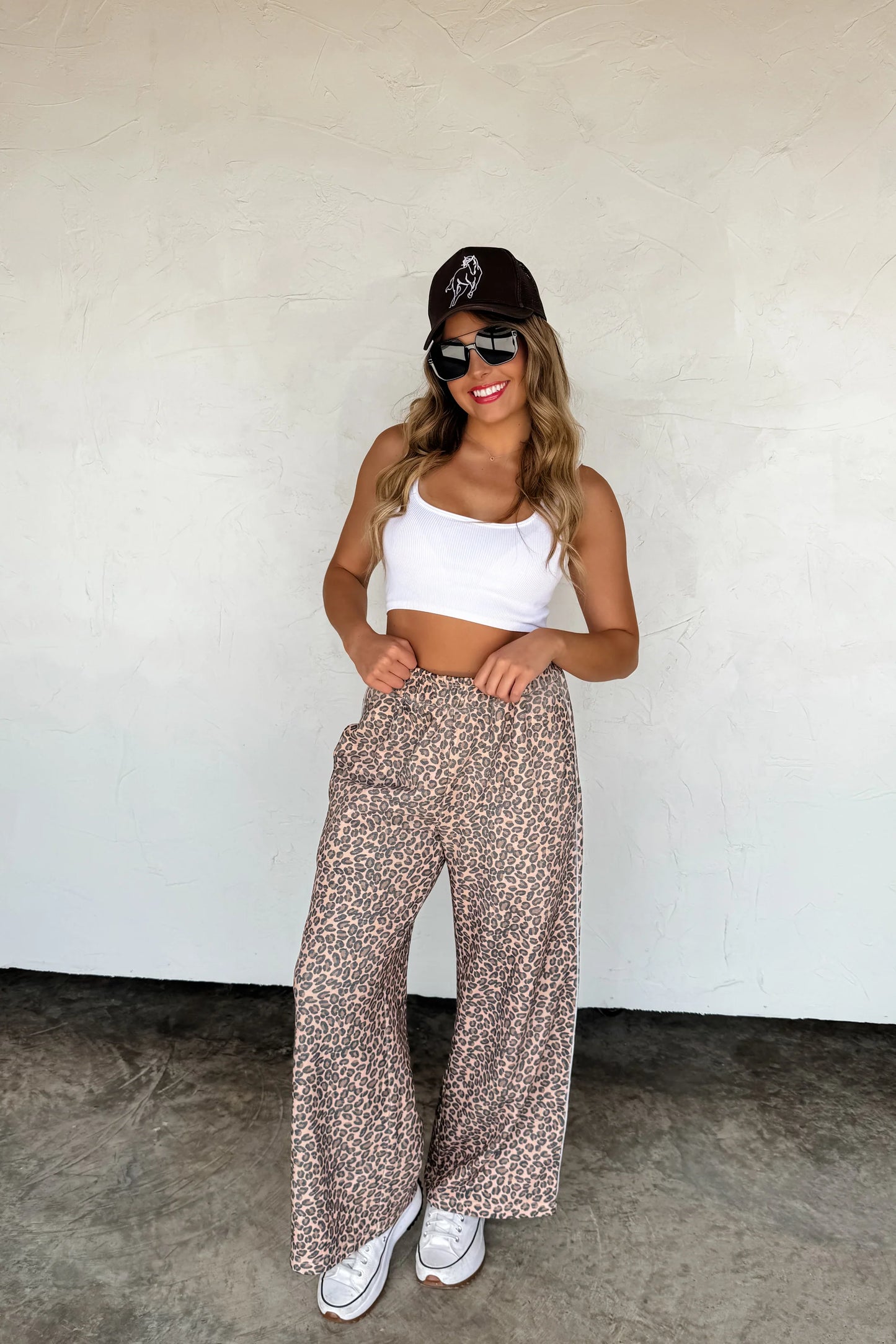 PREORDER- FLORAL & CHEETAH DRIFT AWAY JOGGERS