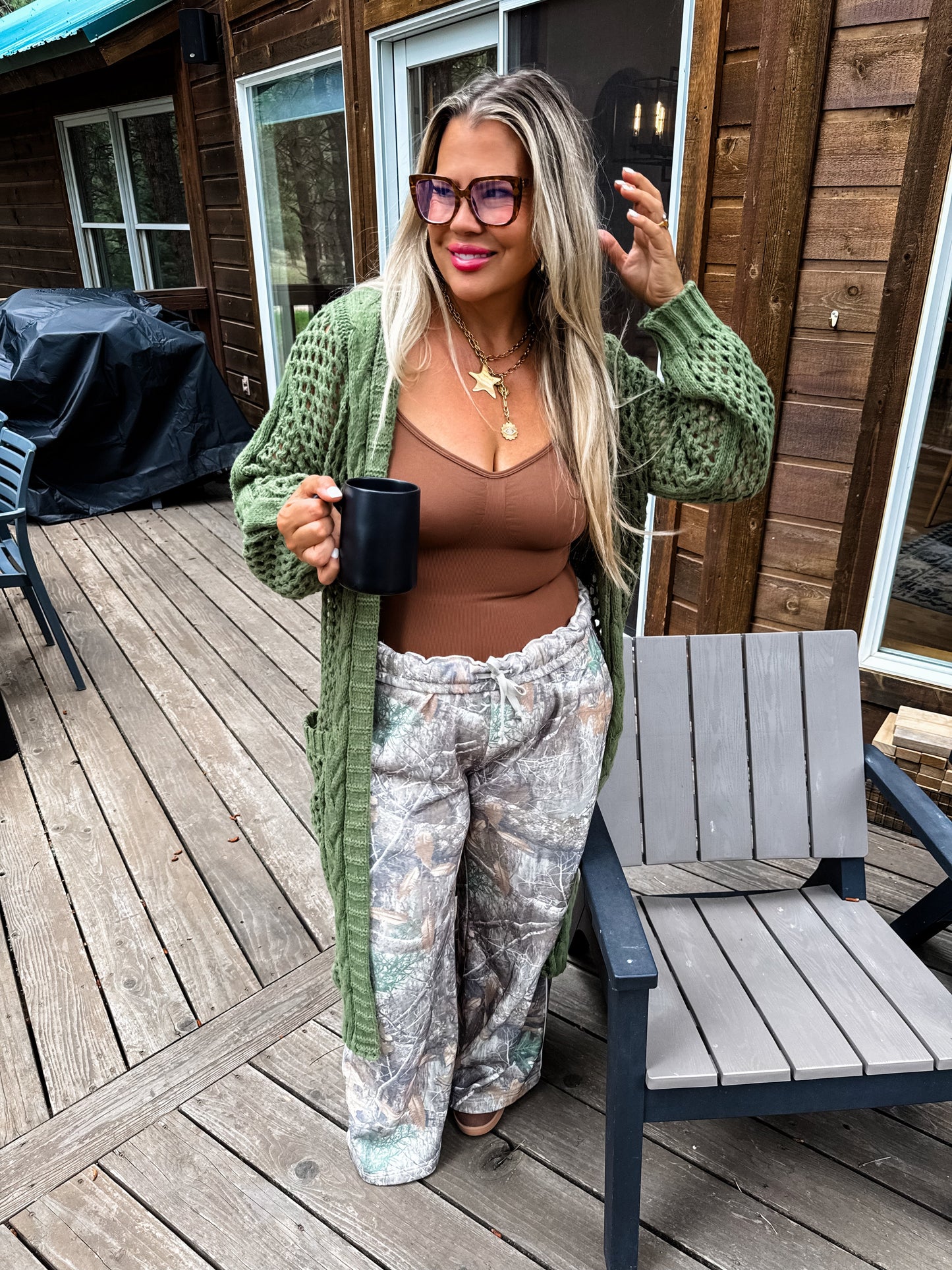 PREORDER- KANDIAS KNIT CARDIGAN