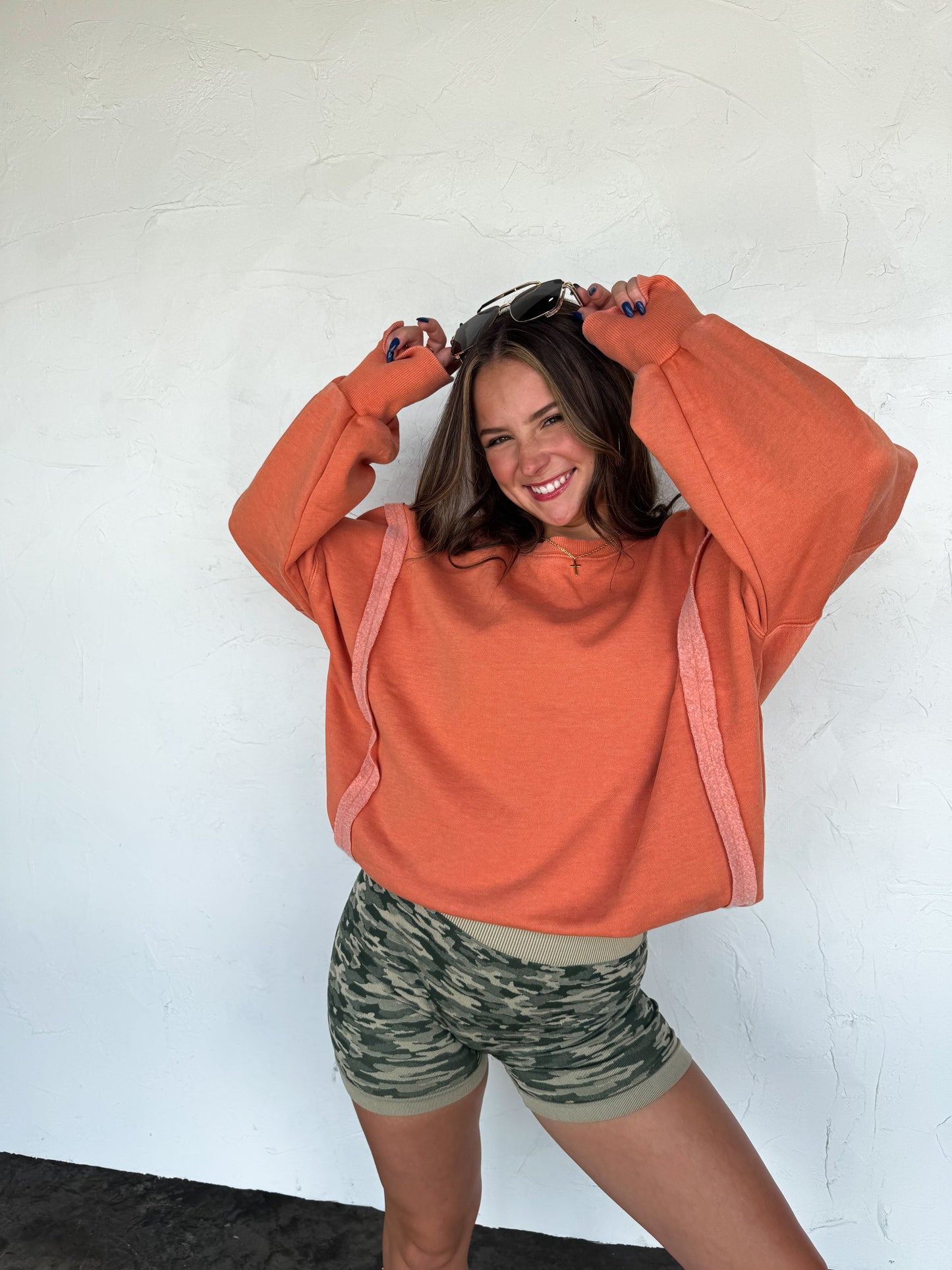 PREORDER- FALL COLORS CLASSIC CREW PULLOVER