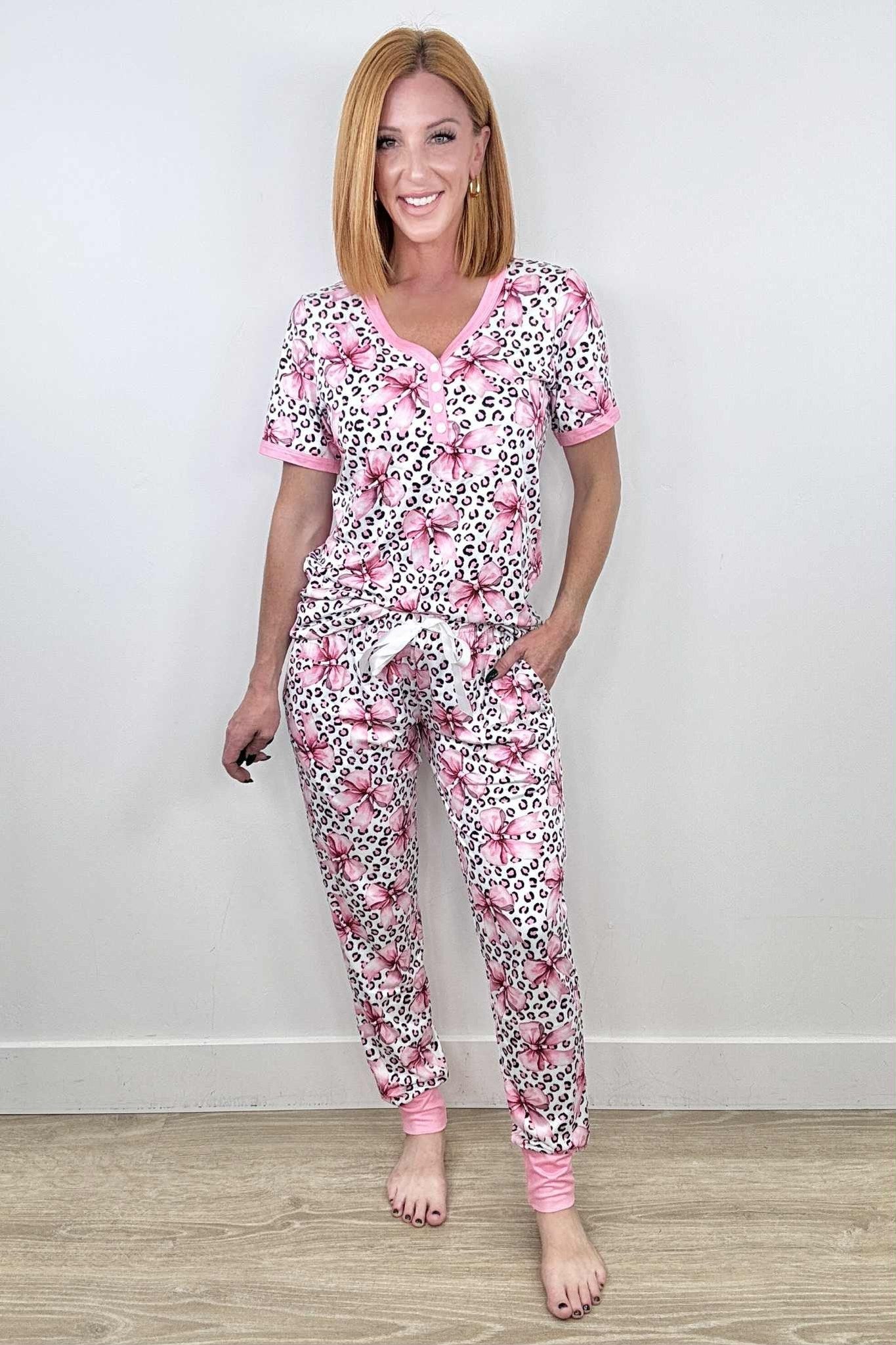 Shirley & Stone Valentine Jogger Pajamas *PRE ORDER*