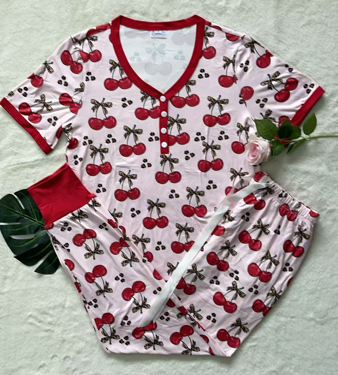 Shirley & Stone Valentine Jogger Pajamas *PRE ORDER*