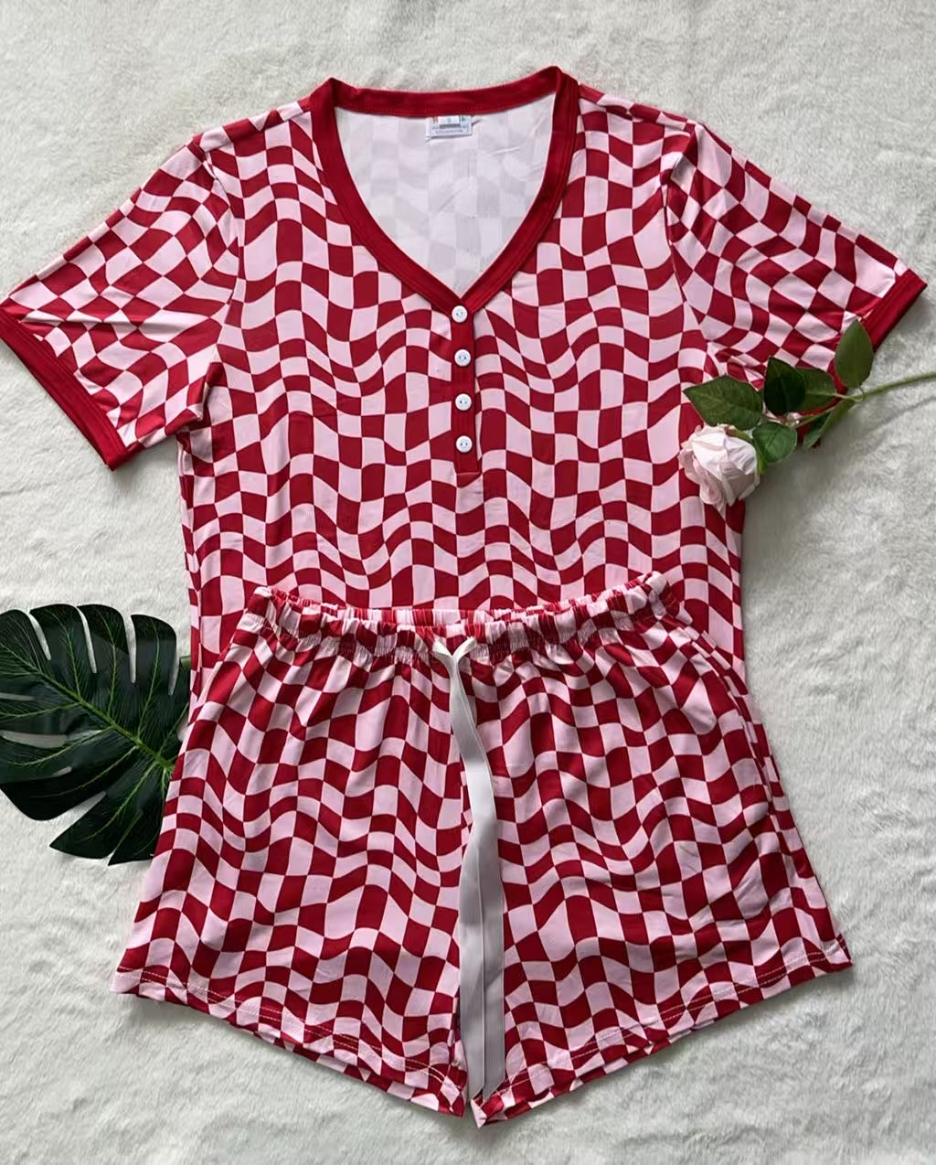 Shirley & Stone Valentine Short PJs *PRE ORDER*