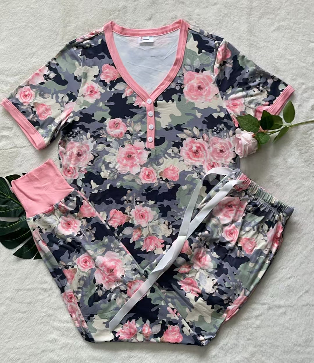 Shirley & Stone Valentine Jogger Pajamas *PRE ORDER*