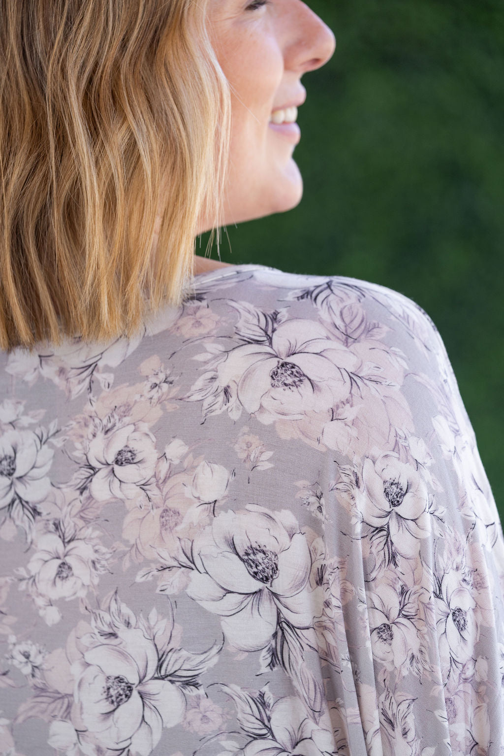 IN STOCK Darcy Dolman - Vintage Grey Floral