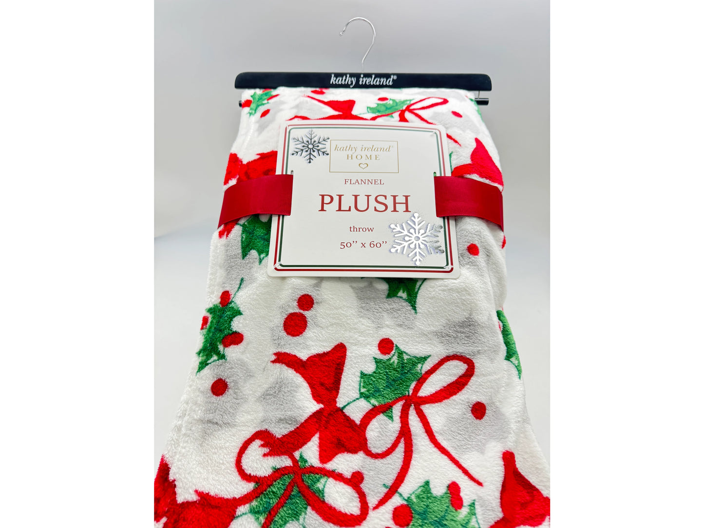 Christmas Flannel Fleece Plush Throw Blanket - 6 Designs