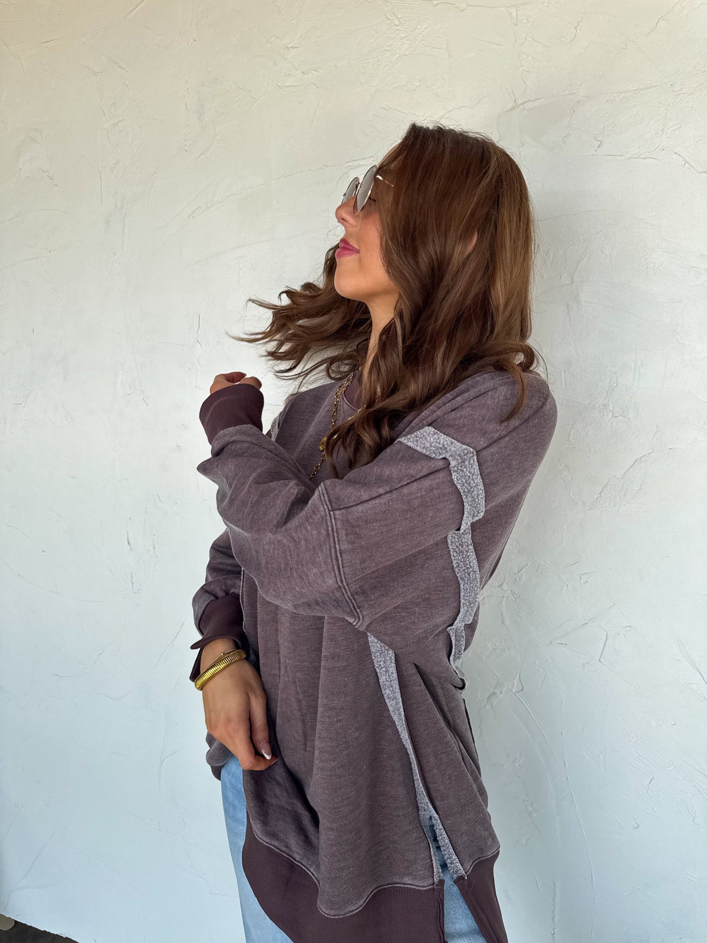 PREORDER- FALL COLORS CLASSIC CREW PULLOVER