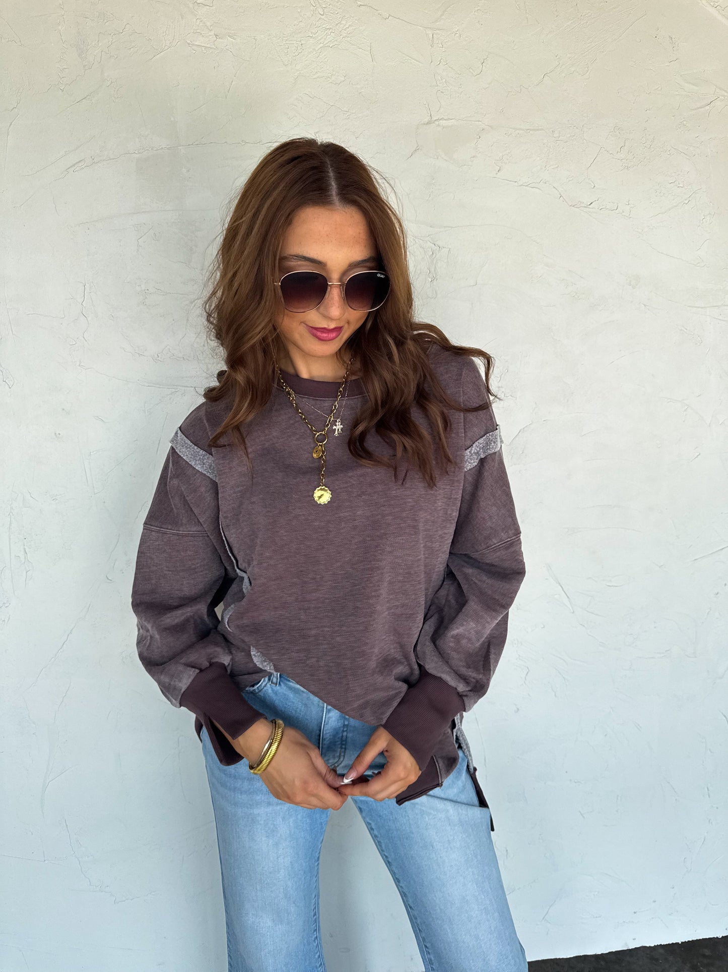 PREORDER- FALL COLORS CLASSIC CREW PULLOVER