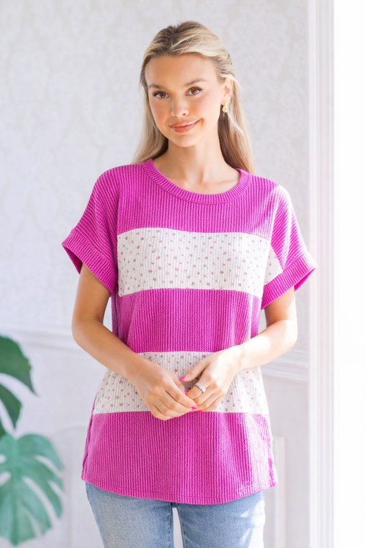 Bloom Drift Side Slit Top