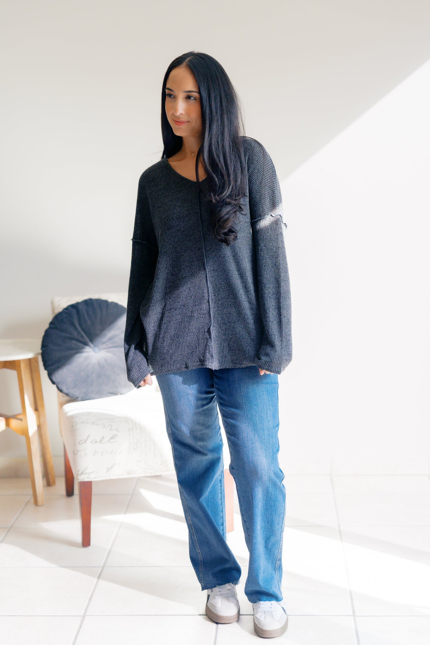 Charcoal Mirage Long Sleeve