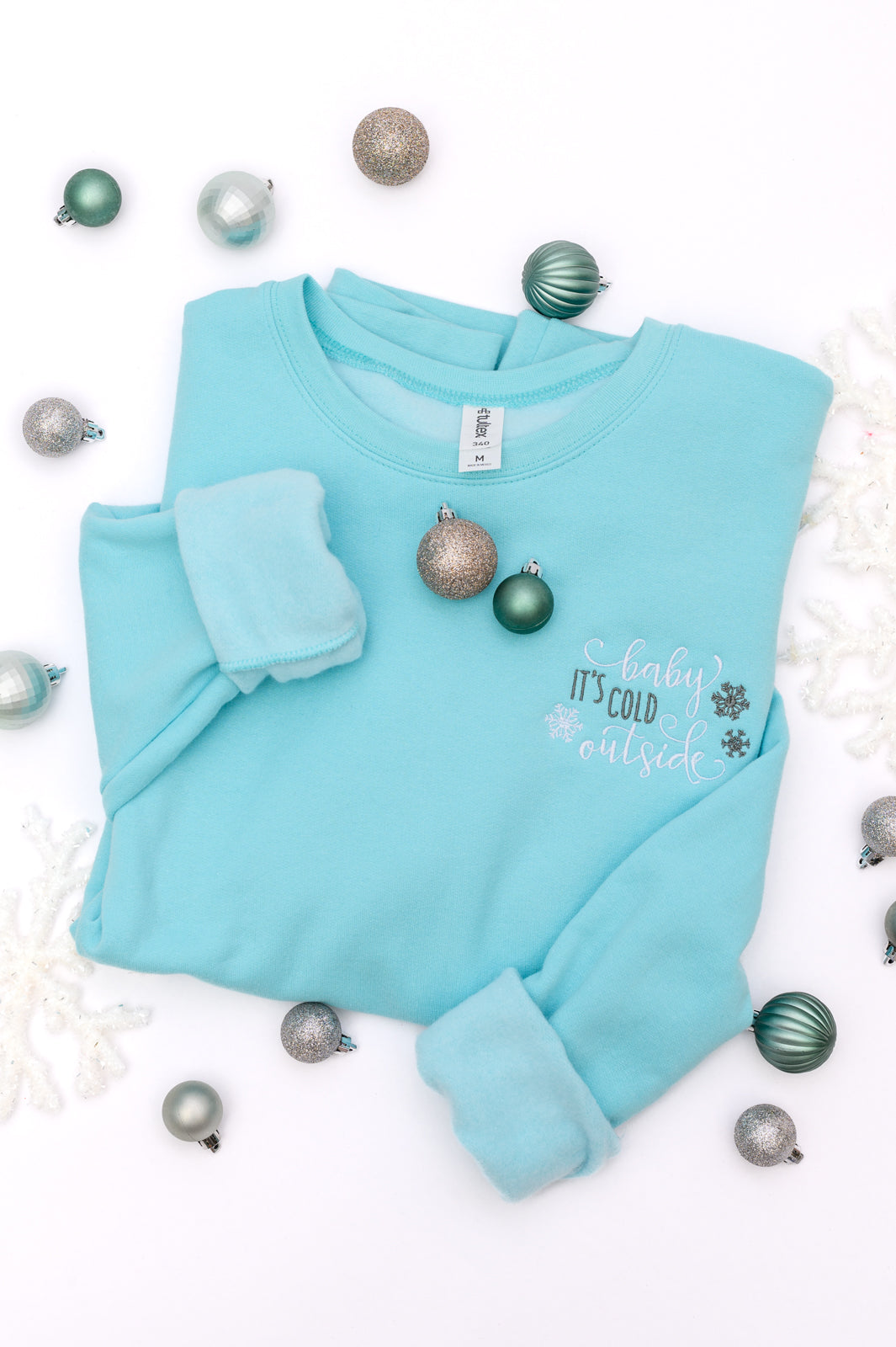 PREORDER: It's Cold Outside Embroidered Sweatshirt