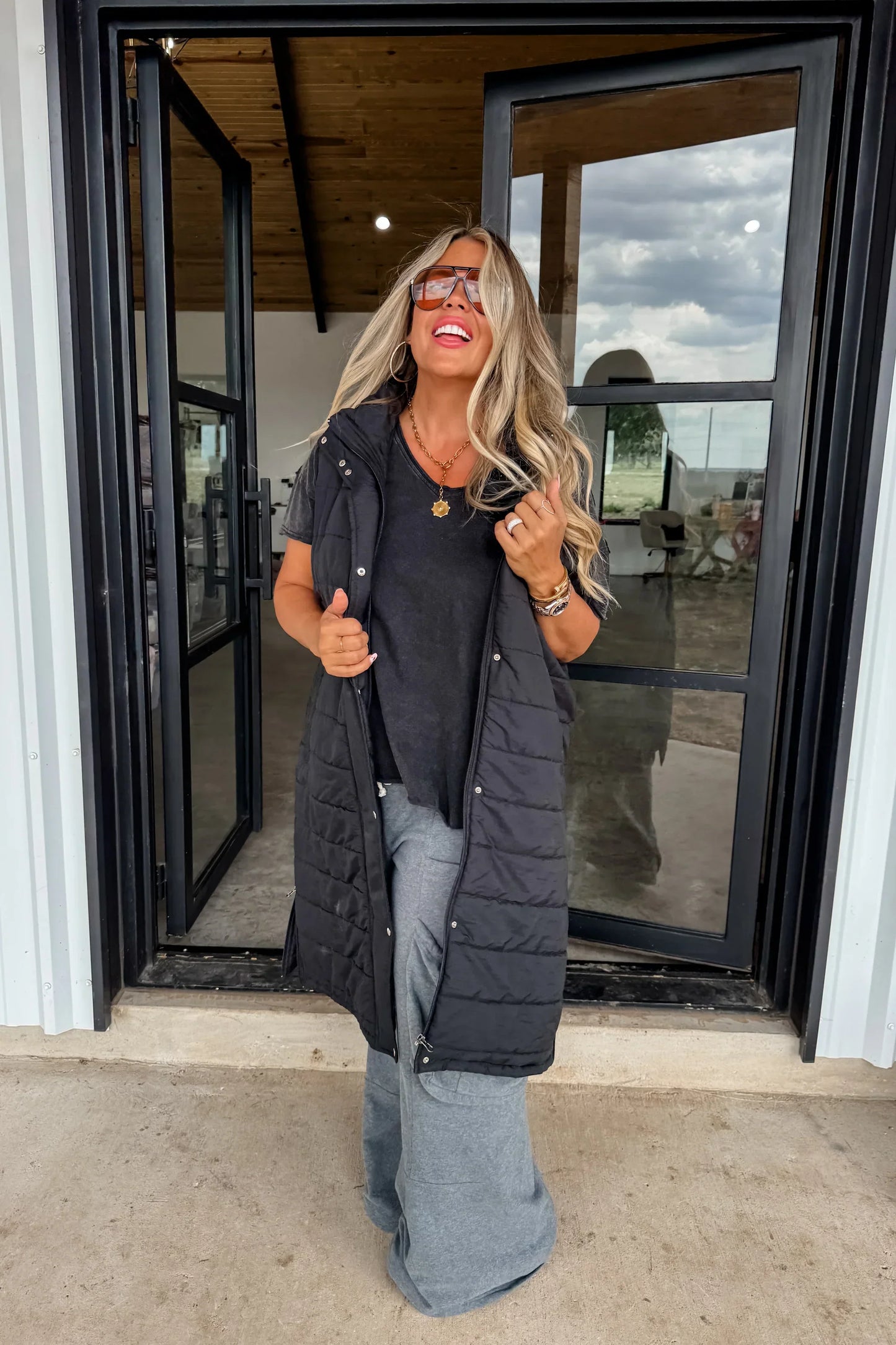 PREORDER: Kendall Long Puffer Vest