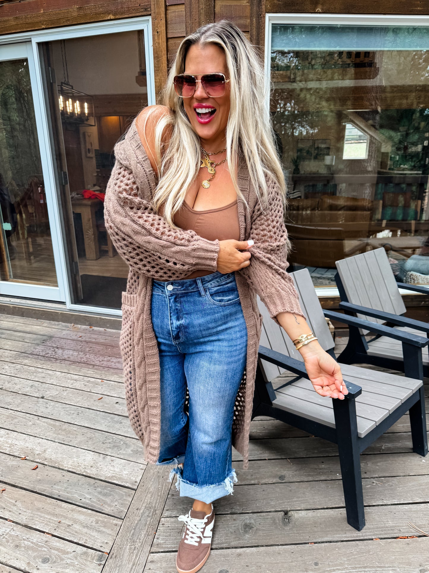 PREORDER- KANDIAS KNIT CARDIGAN