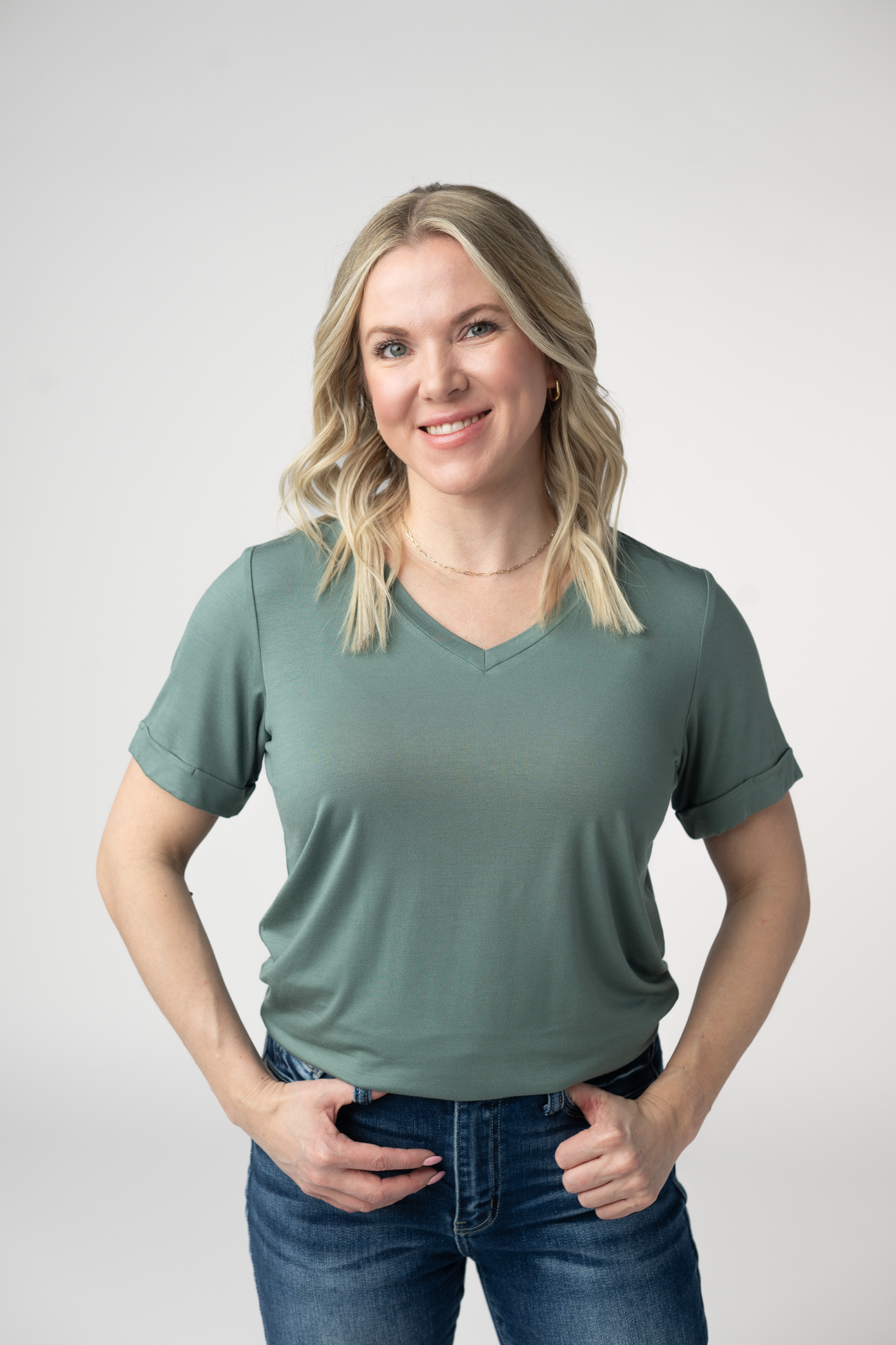 IN STOCK Sophie Top - Dusty Jade