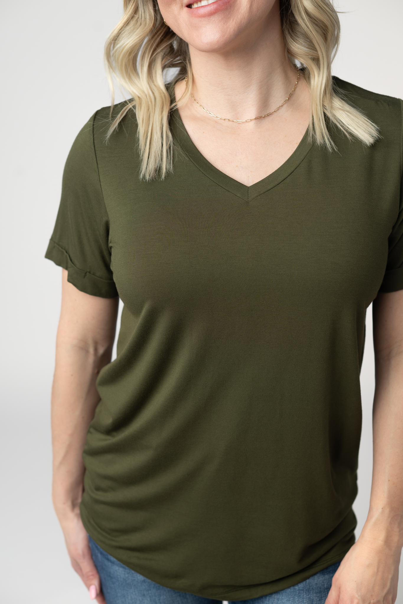 IN STOCK Sophie Top - Dark Olive