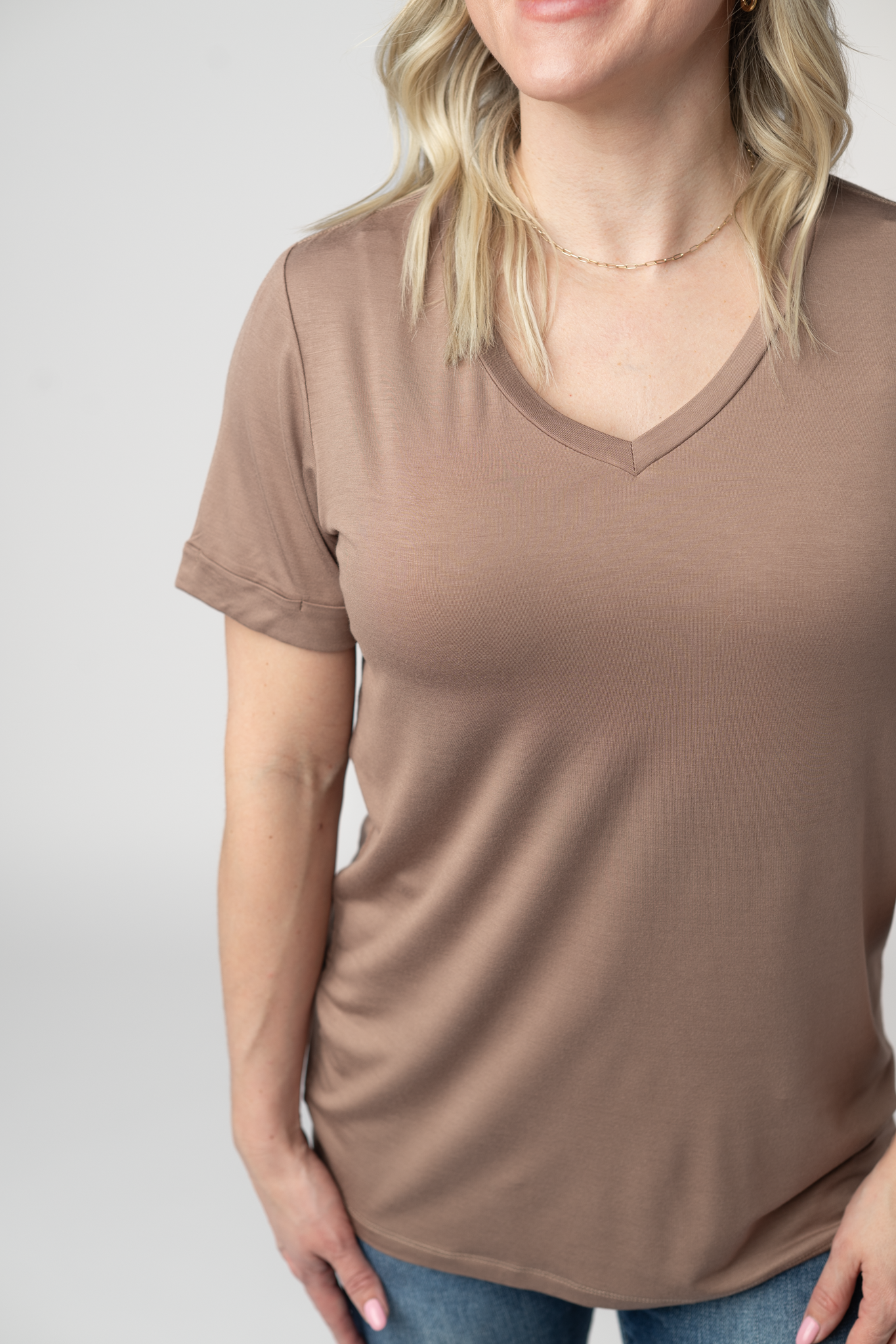 IN STOCK Sophie Top - Mocha