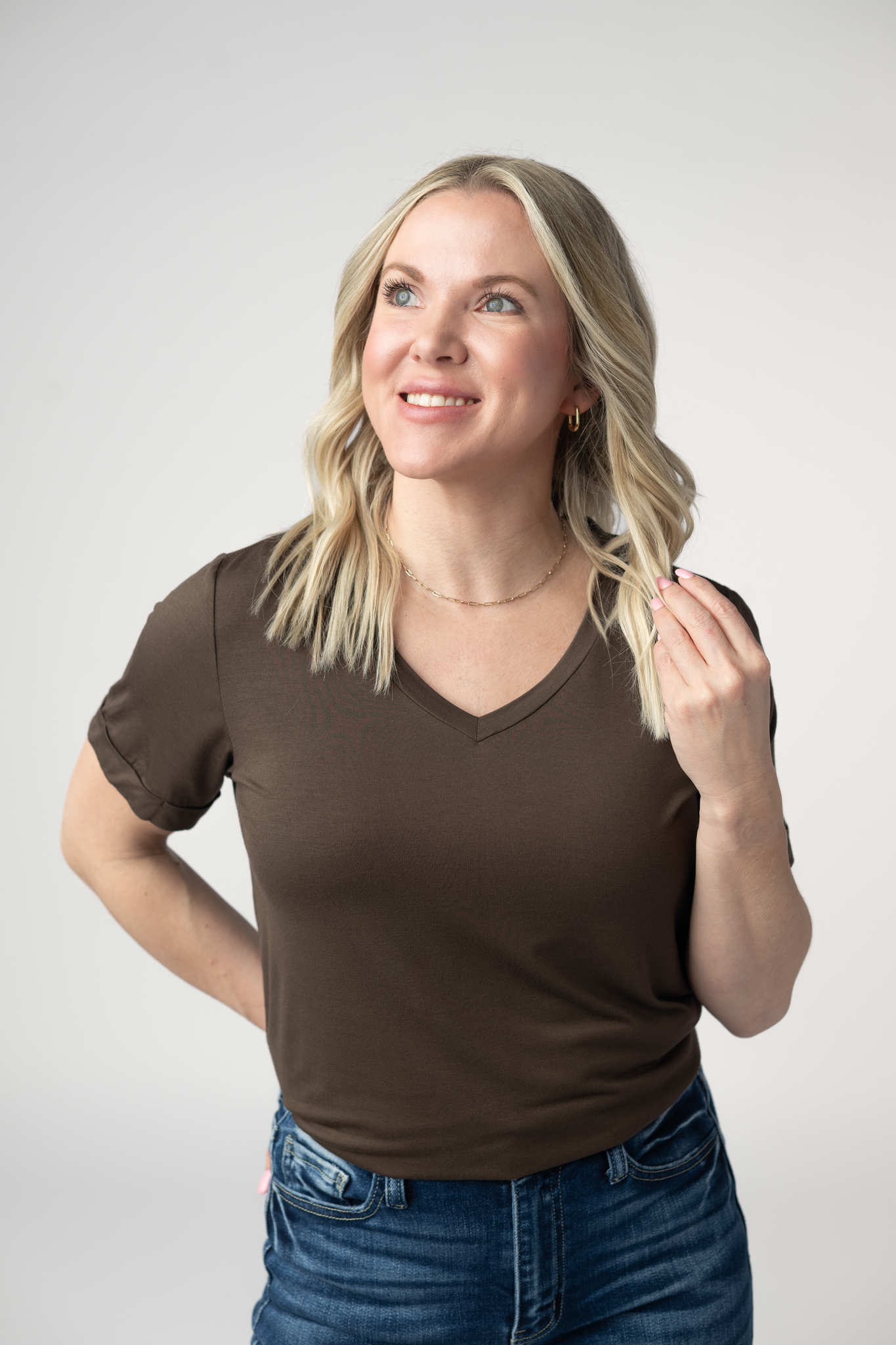 IN STOCK Sophie Top - Brown