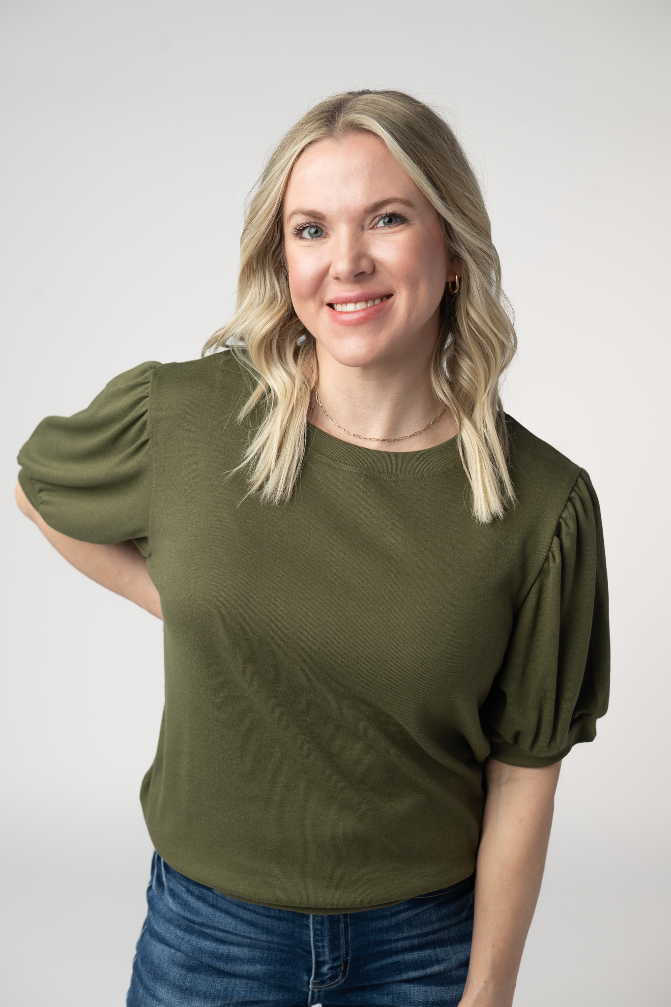 IN STOCK Katie Cozy Top - Olive