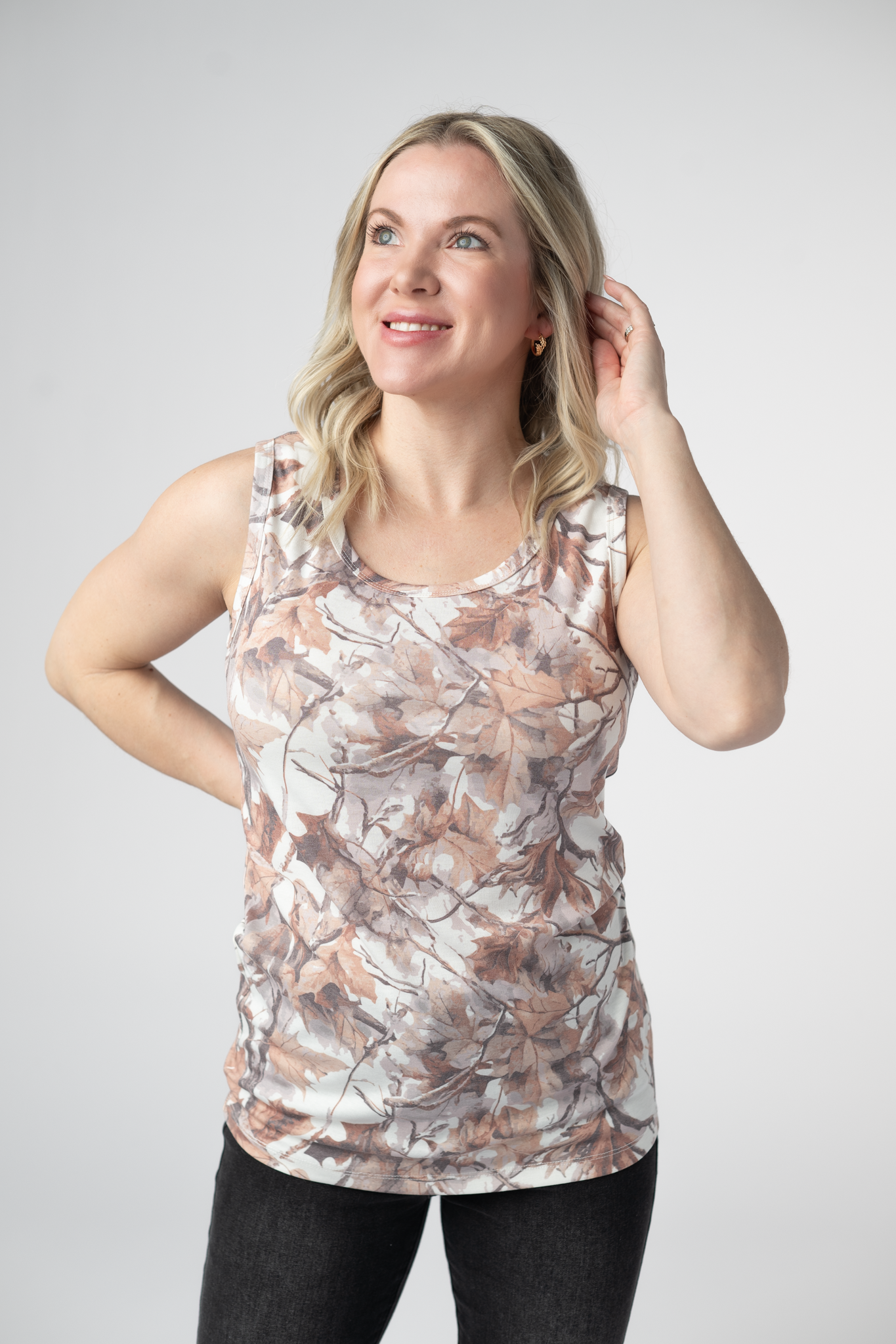 IN STOCK Ava Tank - Woodsy Camo