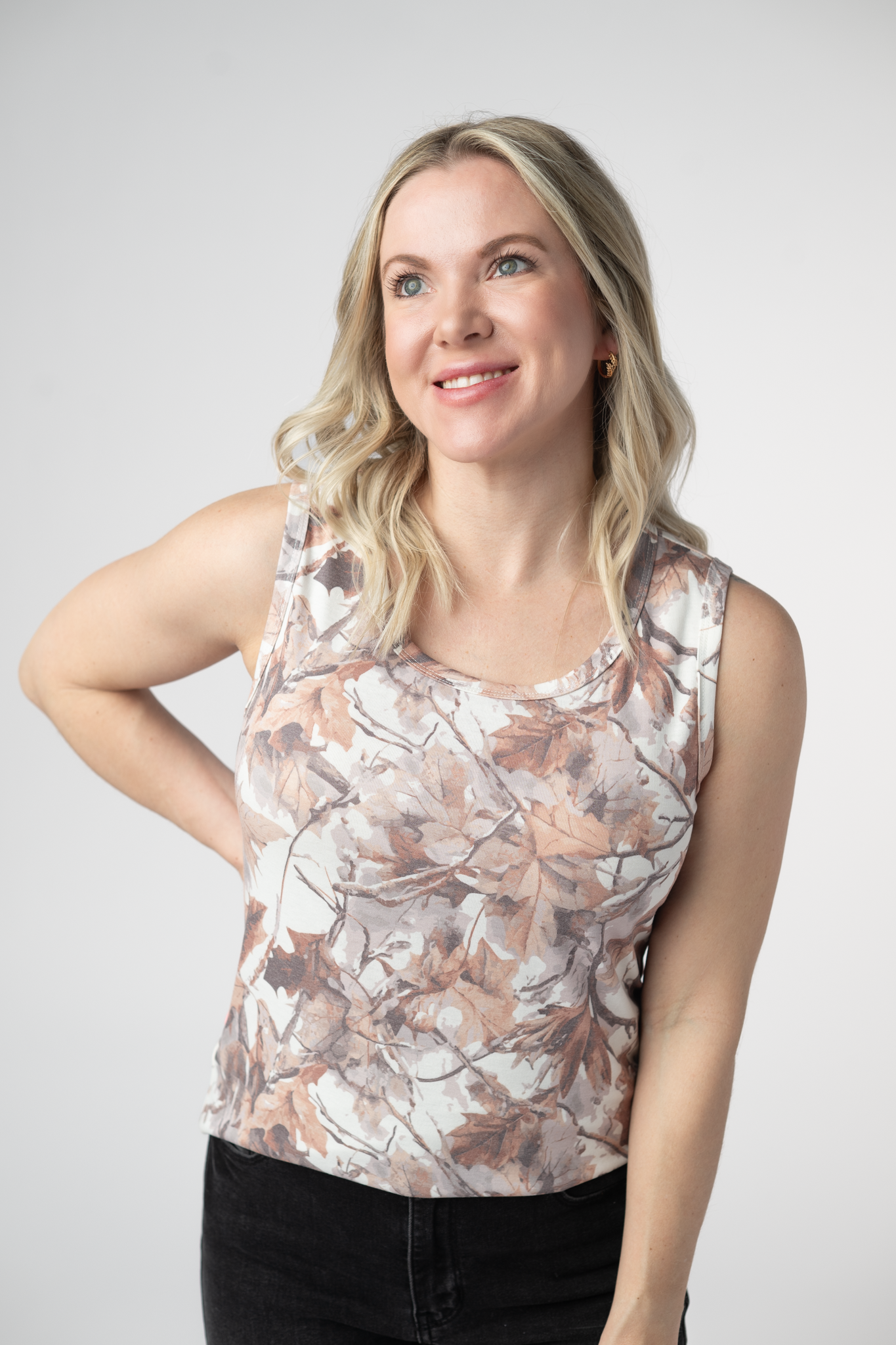 IN STOCK Ava Tank - Woodsy Camo
