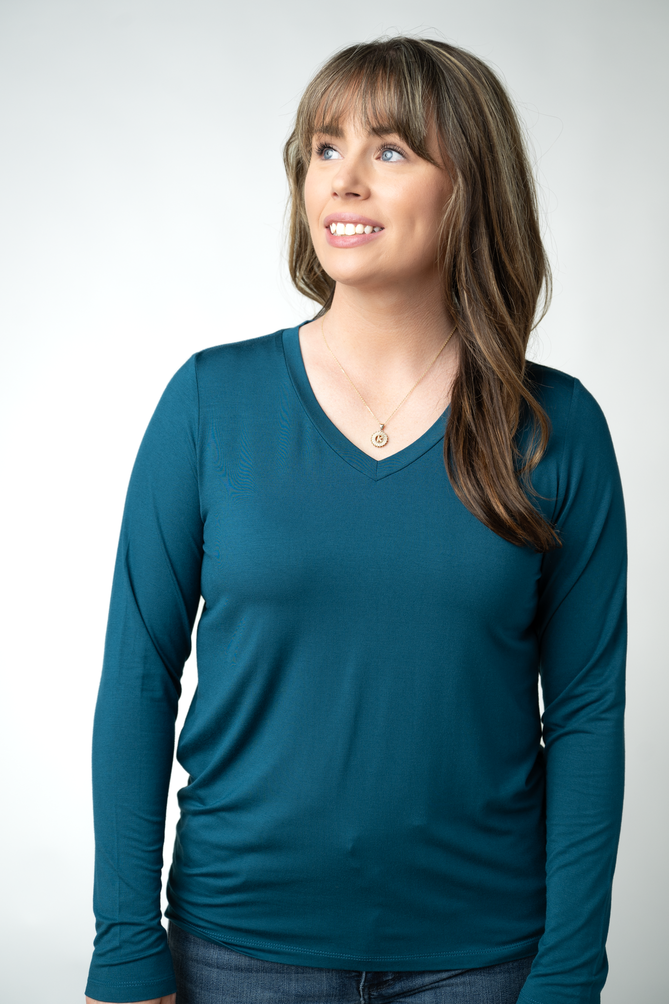 IN STOCK Larissa Long Sleeve - Teal