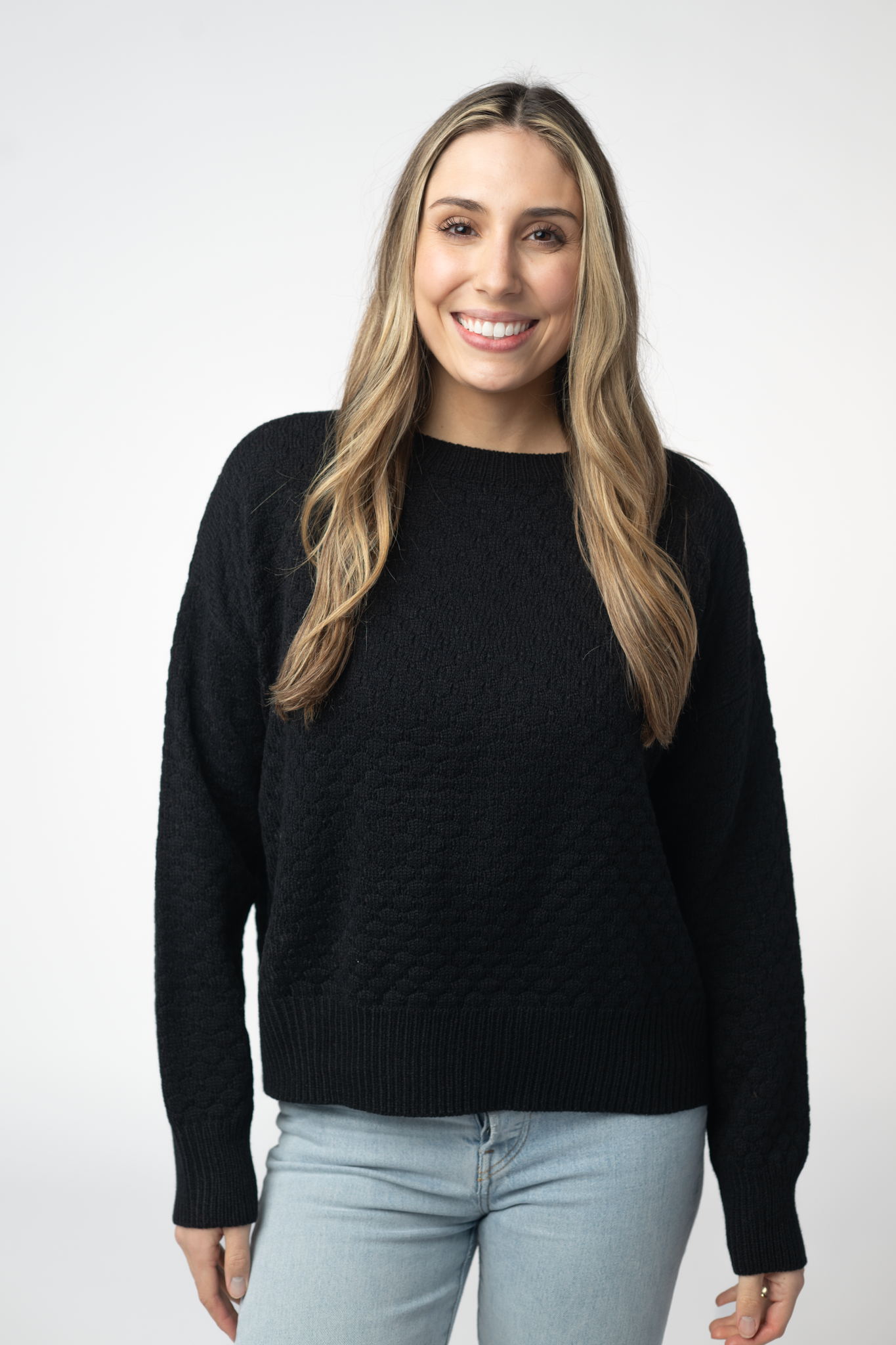 IN STOCK Gianna Pullover Sweater - Black