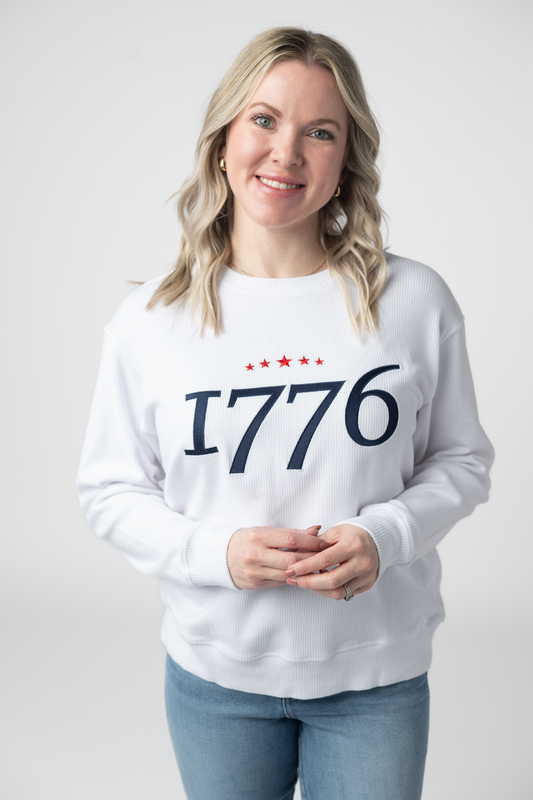 IN STOCK Corrine Embroidered Pullover Top - 1776