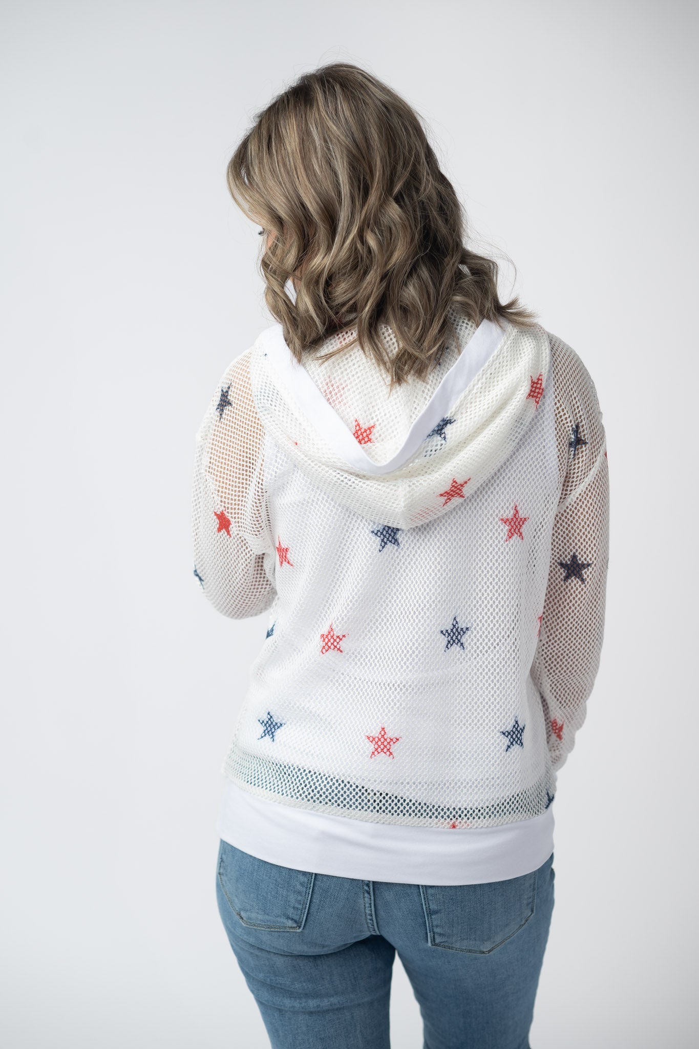 IN STOCK American Stars Mesh Hoodie