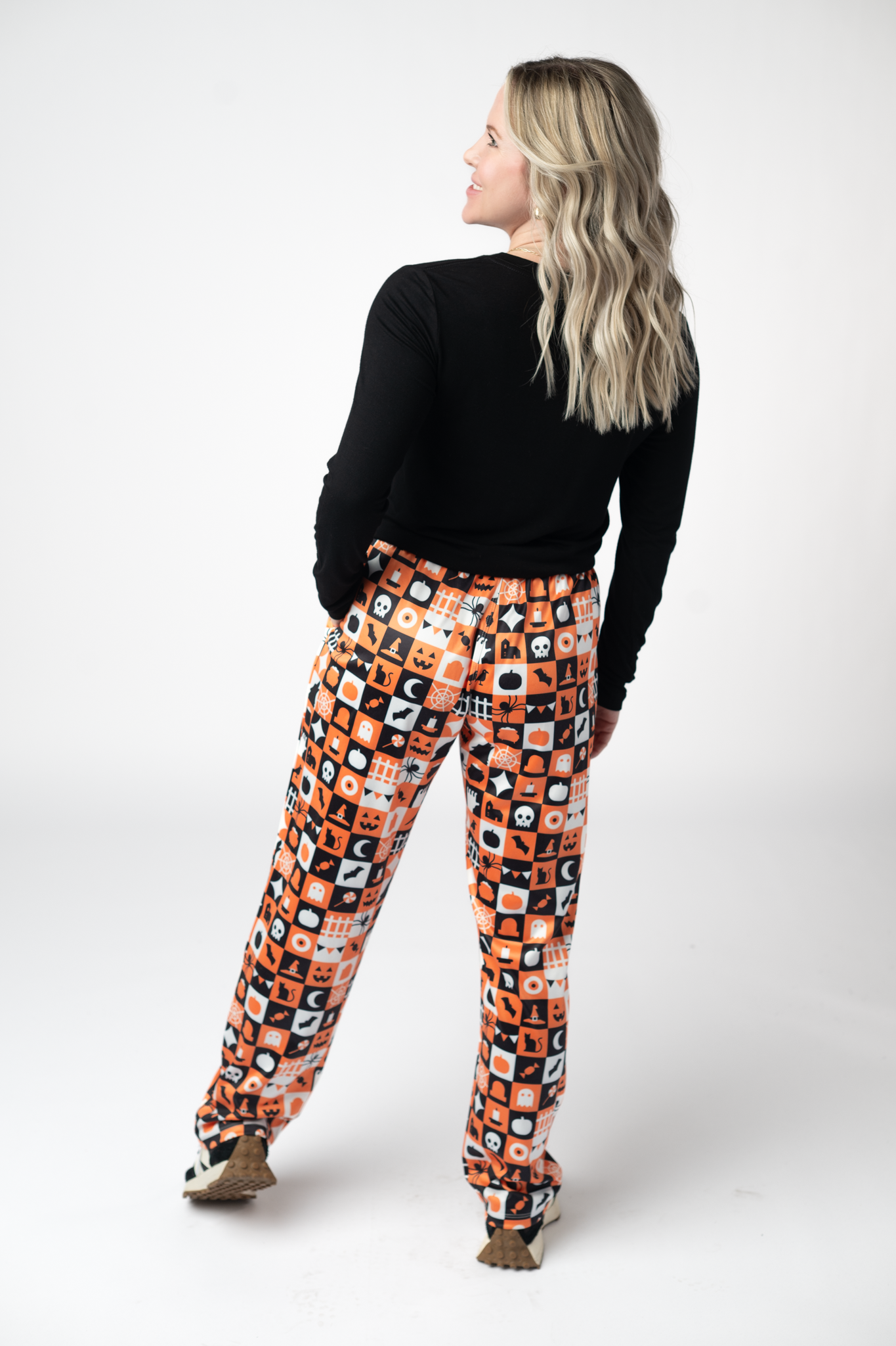IN STOCK Lounge Pants - Trick-Or-Treat Checkered