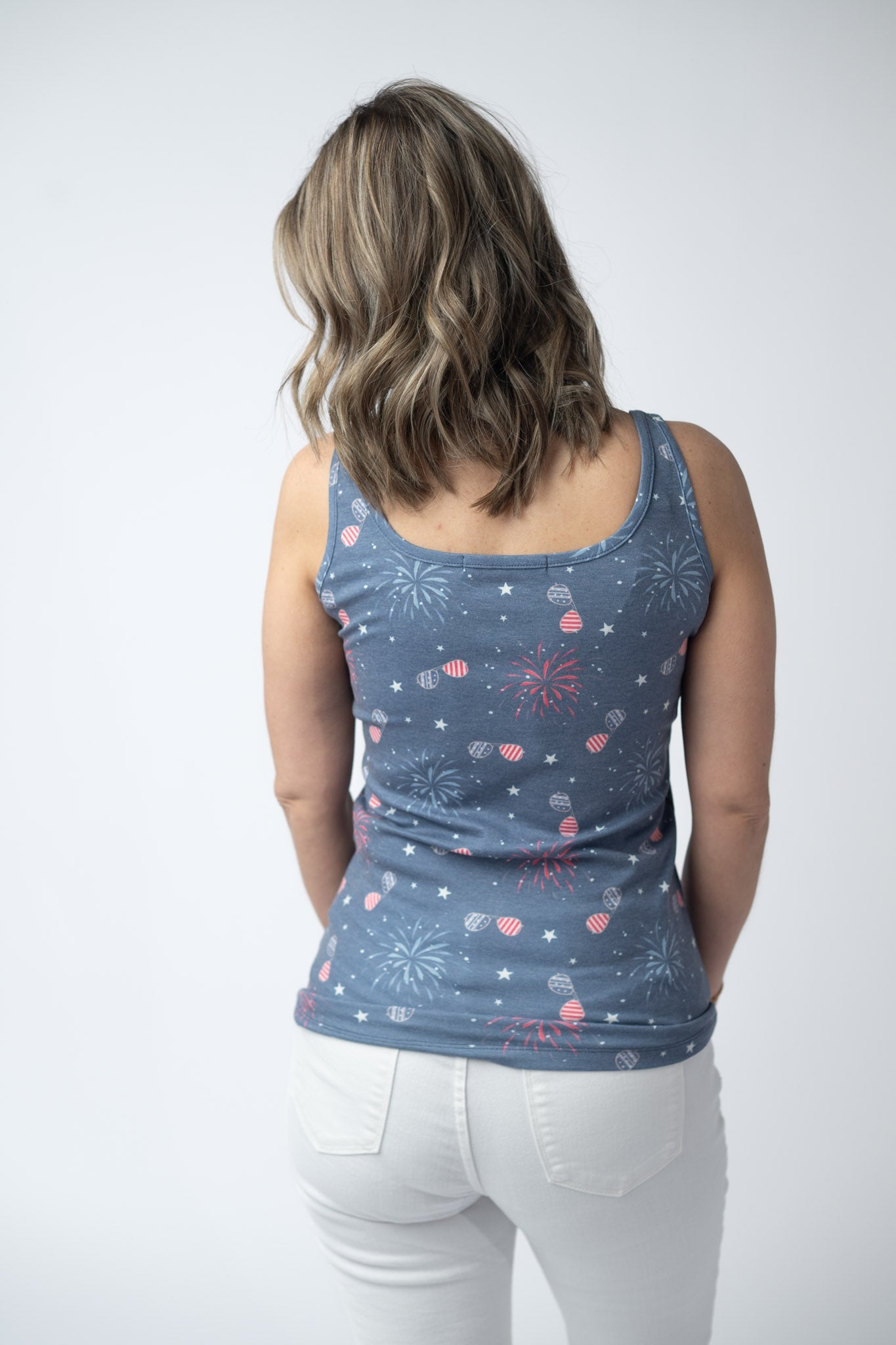 IN STOCK Kennedy Tank - Aviators and Fireworks