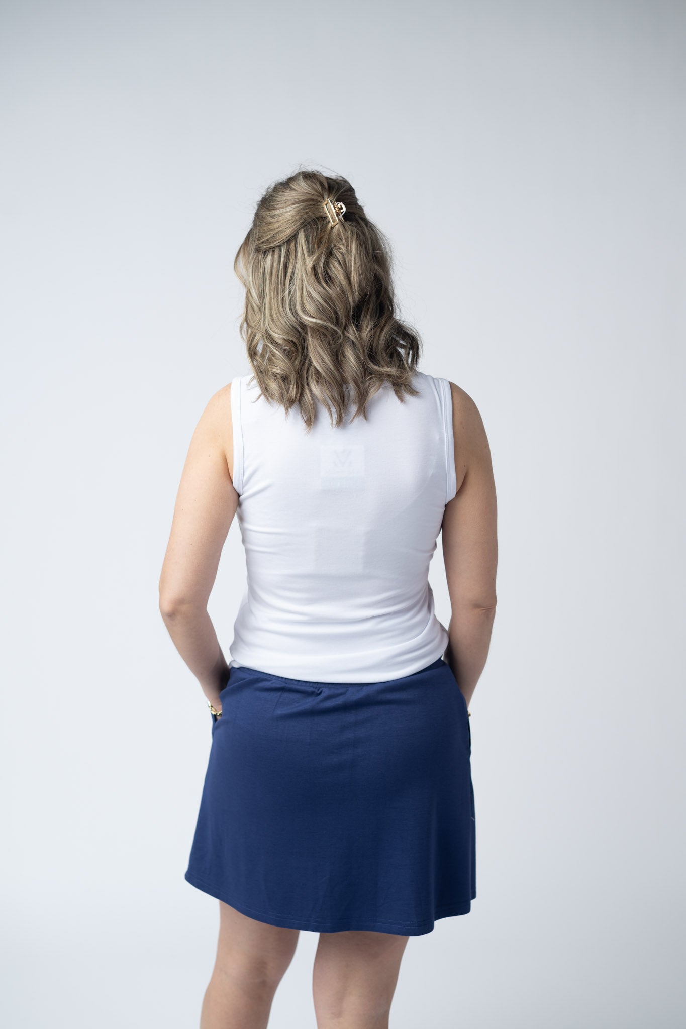 IN STOCK Serena Luxe Skort - Navy