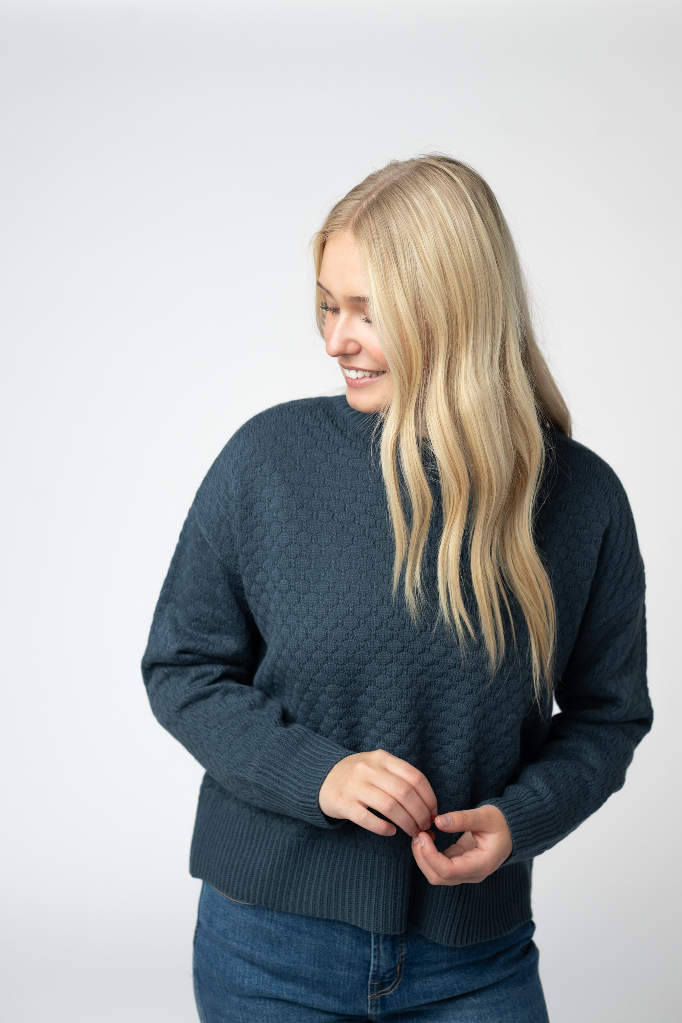 IN STOCK Gianna Pullover Sweater - Teal