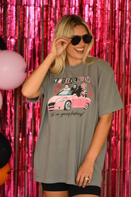 Get In Loser Were Going Slashing Tee