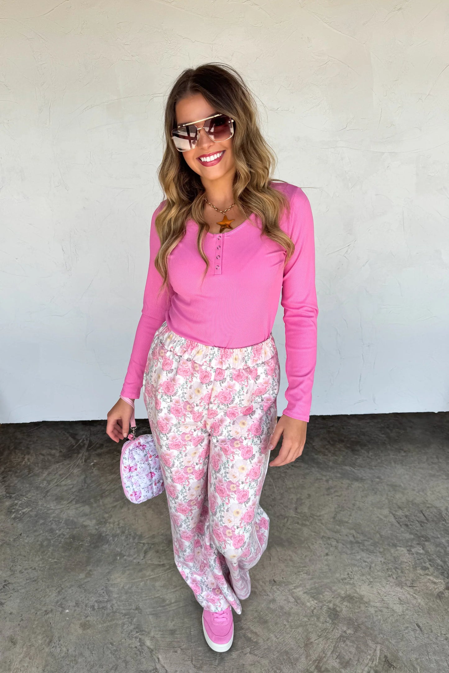 PREORDER- FLORAL & CHEETAH DRIFT AWAY JOGGERS