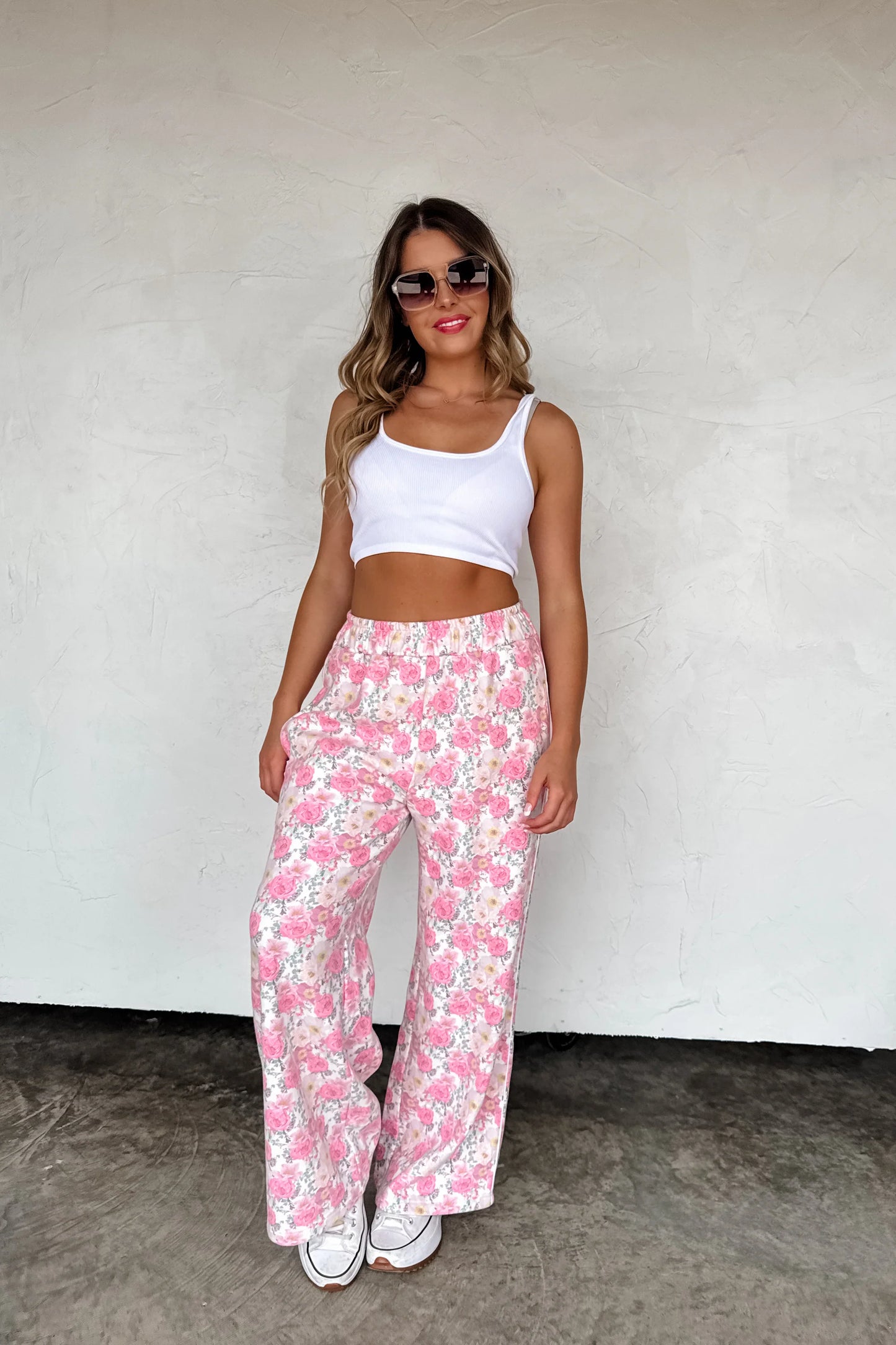 PREORDER- FLORAL & CHEETAH DRIFT AWAY JOGGERS