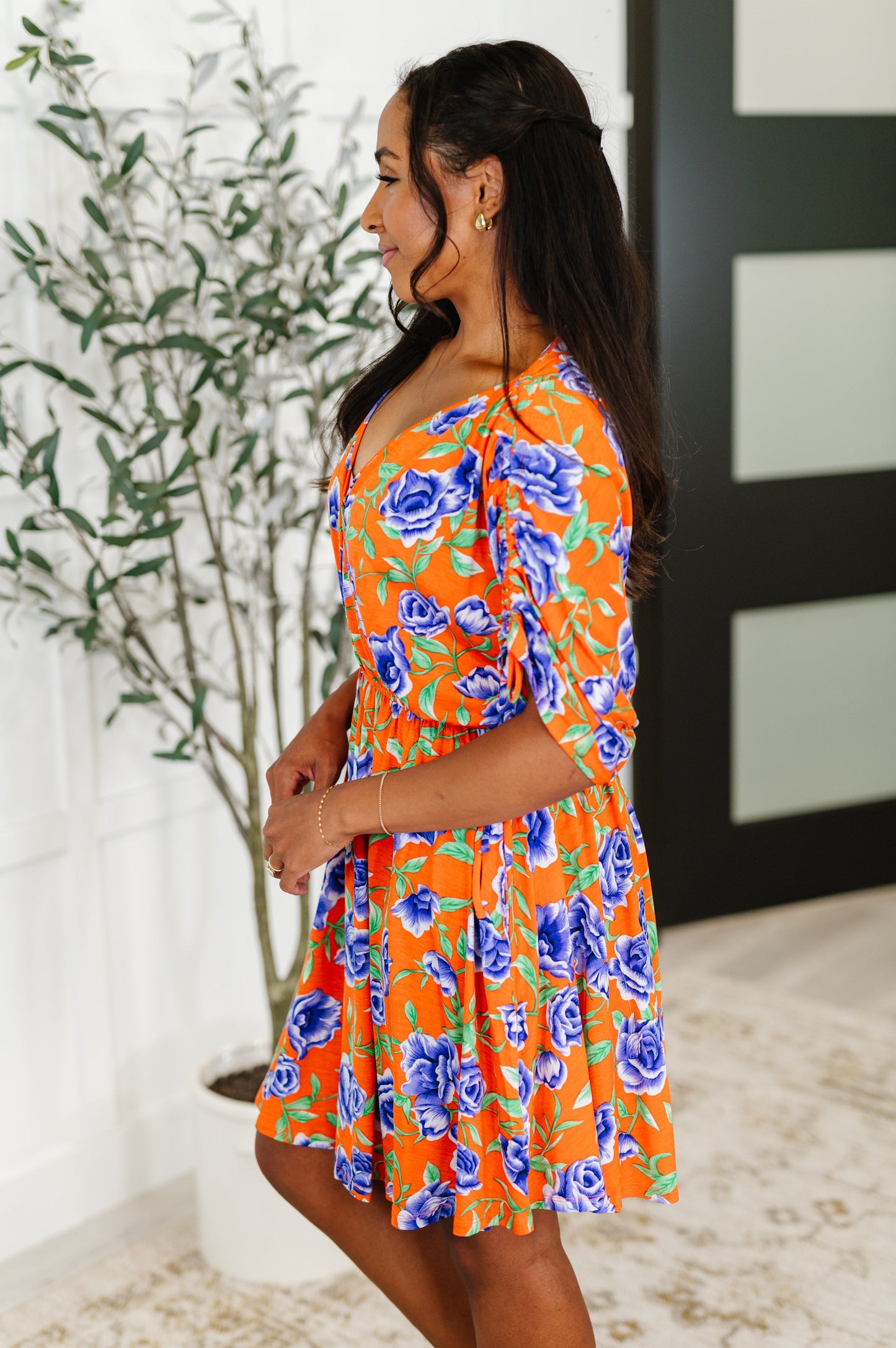 Frock Star V-Neck Skort Dress