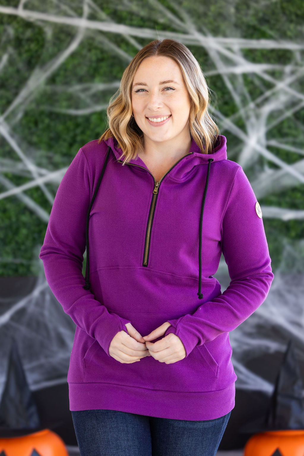 PREBOOK Classic HalfZip Hoodie - Purple